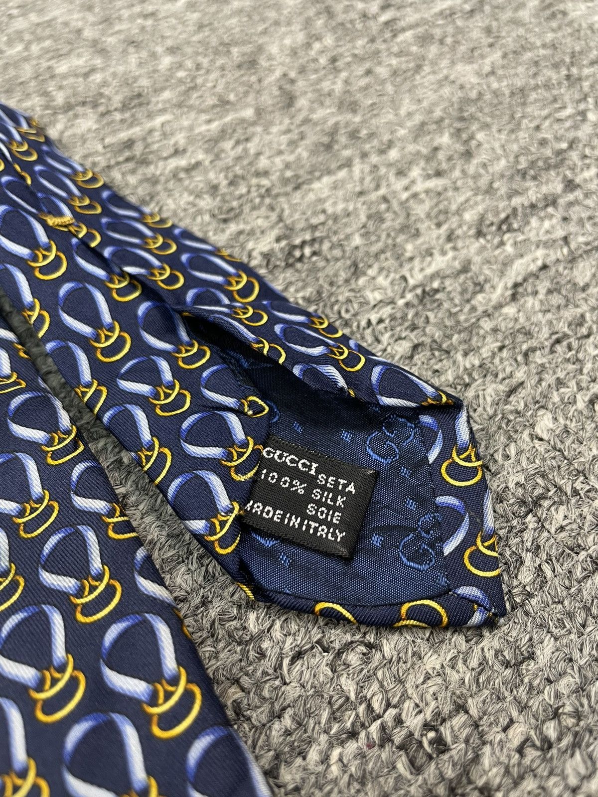 Gucci Vintage Gucci Silk Ties Made in Italy Size ONE SIZE - 3 Thumbnail