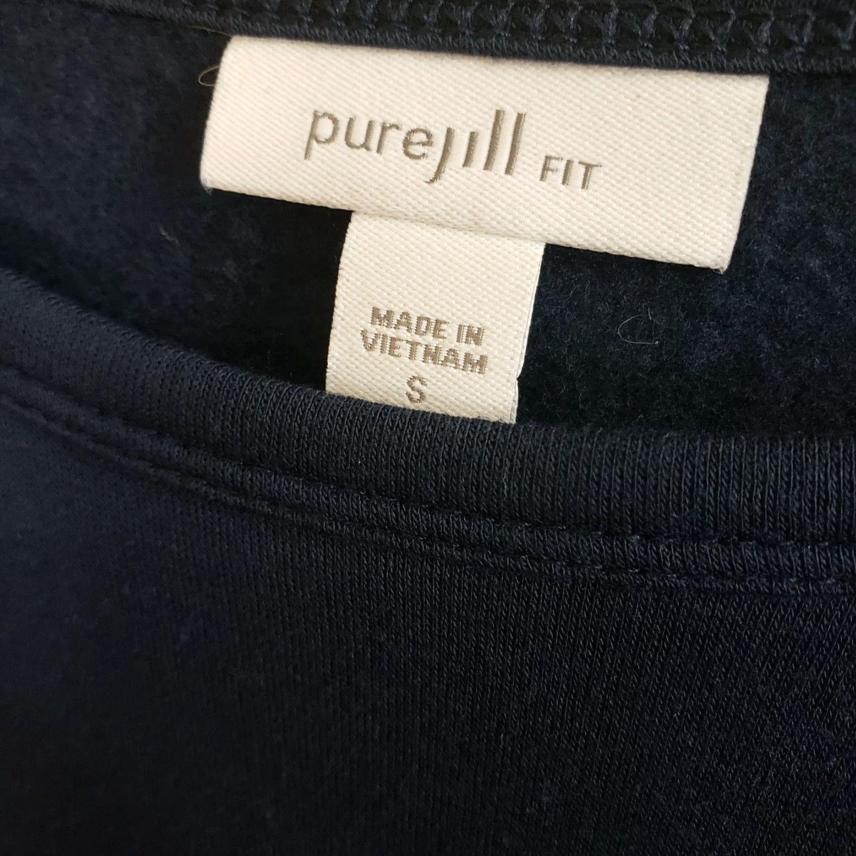 Vintage Purejill Womens Tunic Dress Solid Blue Long Sleeve Rayon Blend Size S Size S / US 4 / IT 40 - 6 Thumbnail