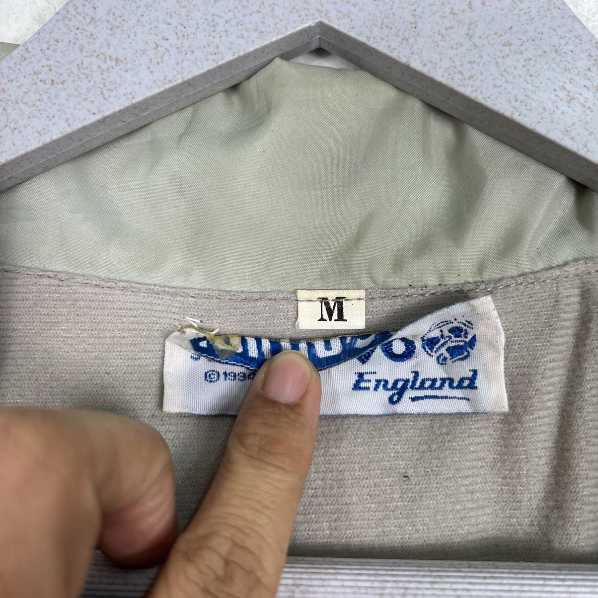 Vintage 🔥 VINTAGE 1996 UEFA EURO ENGLAND COACH JACKET Size US M / EU 48-50 / 2 - 14 Thumbnail