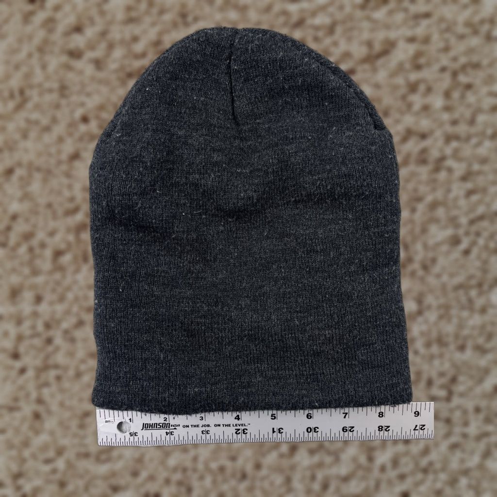 Tek Gear Tek Gear Beanie Adult One Size Gray Knit Acrylic Polyester Winter Ski Hat/Cap Mens Womens Unisex Beanie Winter Ski theme Gray Size ONE SIZE - 1 Thumbnail