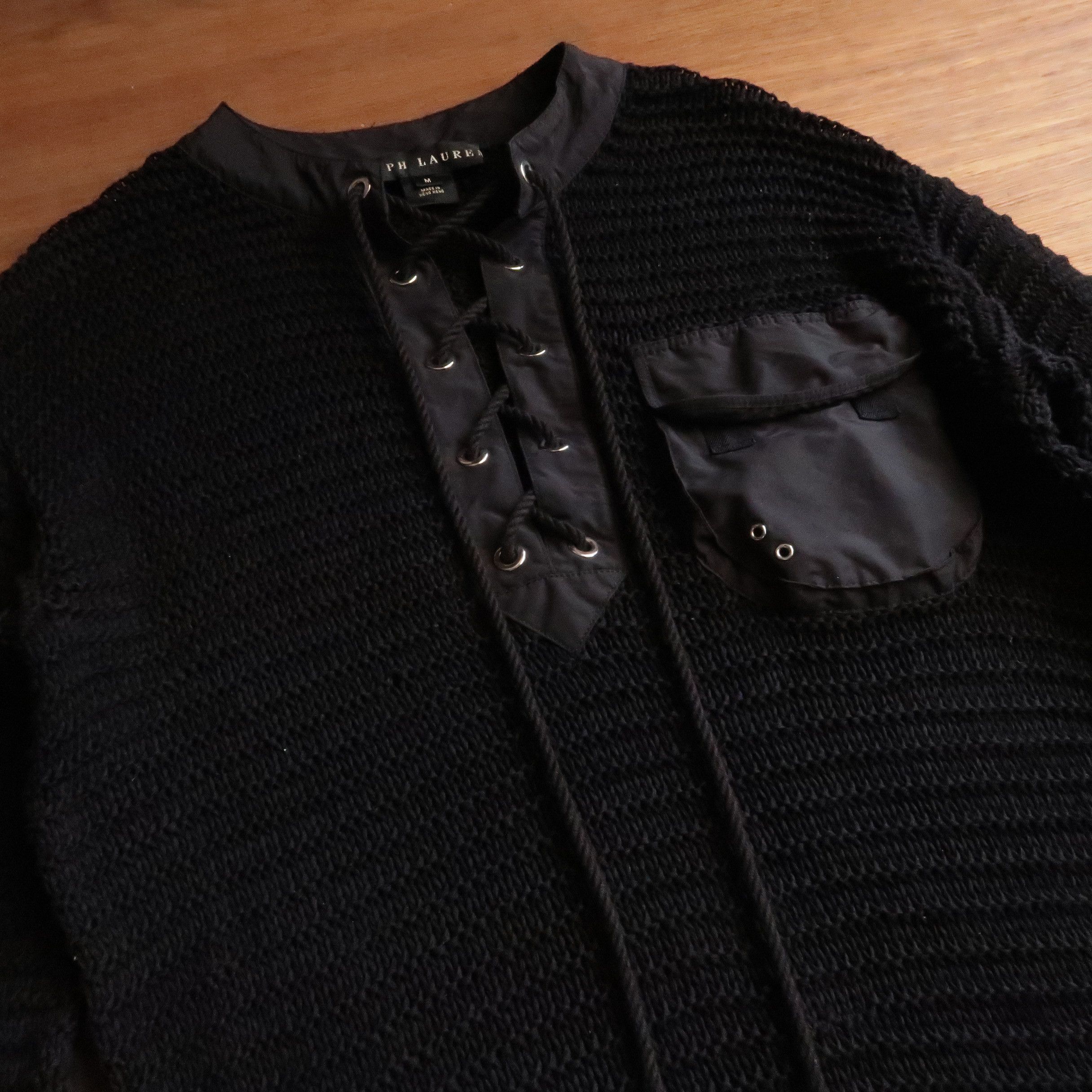 RRL Ralph Lauren DOUBLE RL RRL RALPH LAUREN BLACK LABEL TRIM LACES CARGO KNIT Size US M / EU 48-50 / 2 - 7 Thumbnail