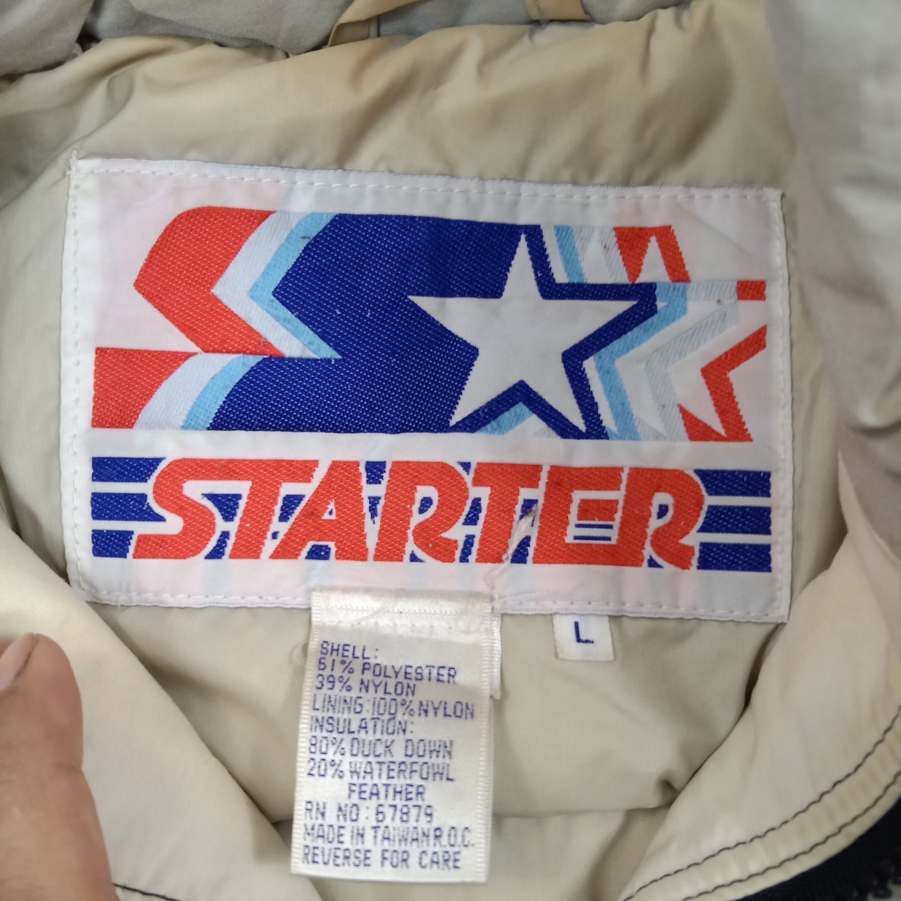 NFL × Starter × Vintage Raiders American Football Team NFL Winter Jacket Size US XXL / EU 58 / 5 - 4 Thumbnail