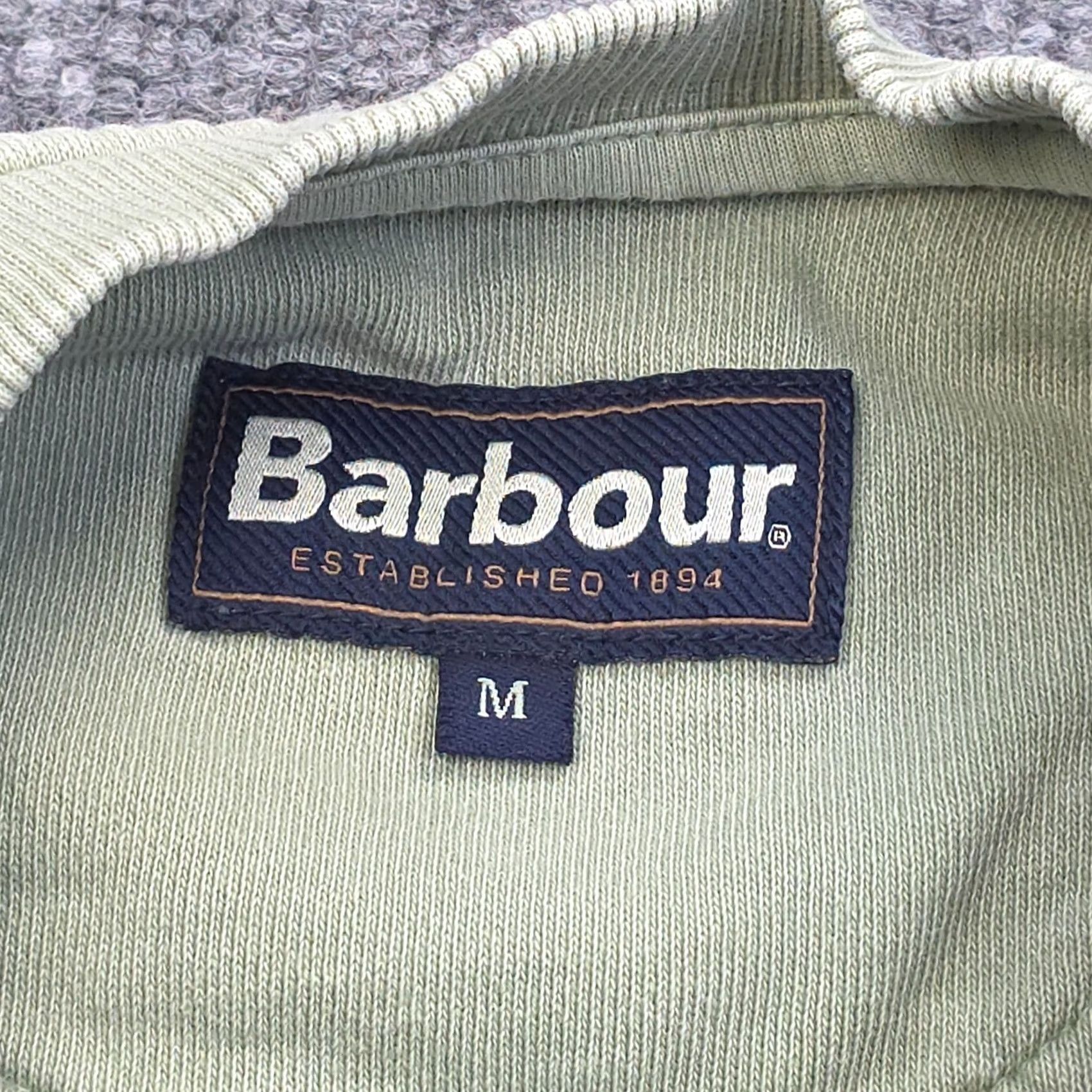 Barbour Barbour Sweatshirt Mens Crew Neck Long Sleeve Size M Green Logo Pullover Size US M / EU 48-50 / 2 - 5 Thumbnail