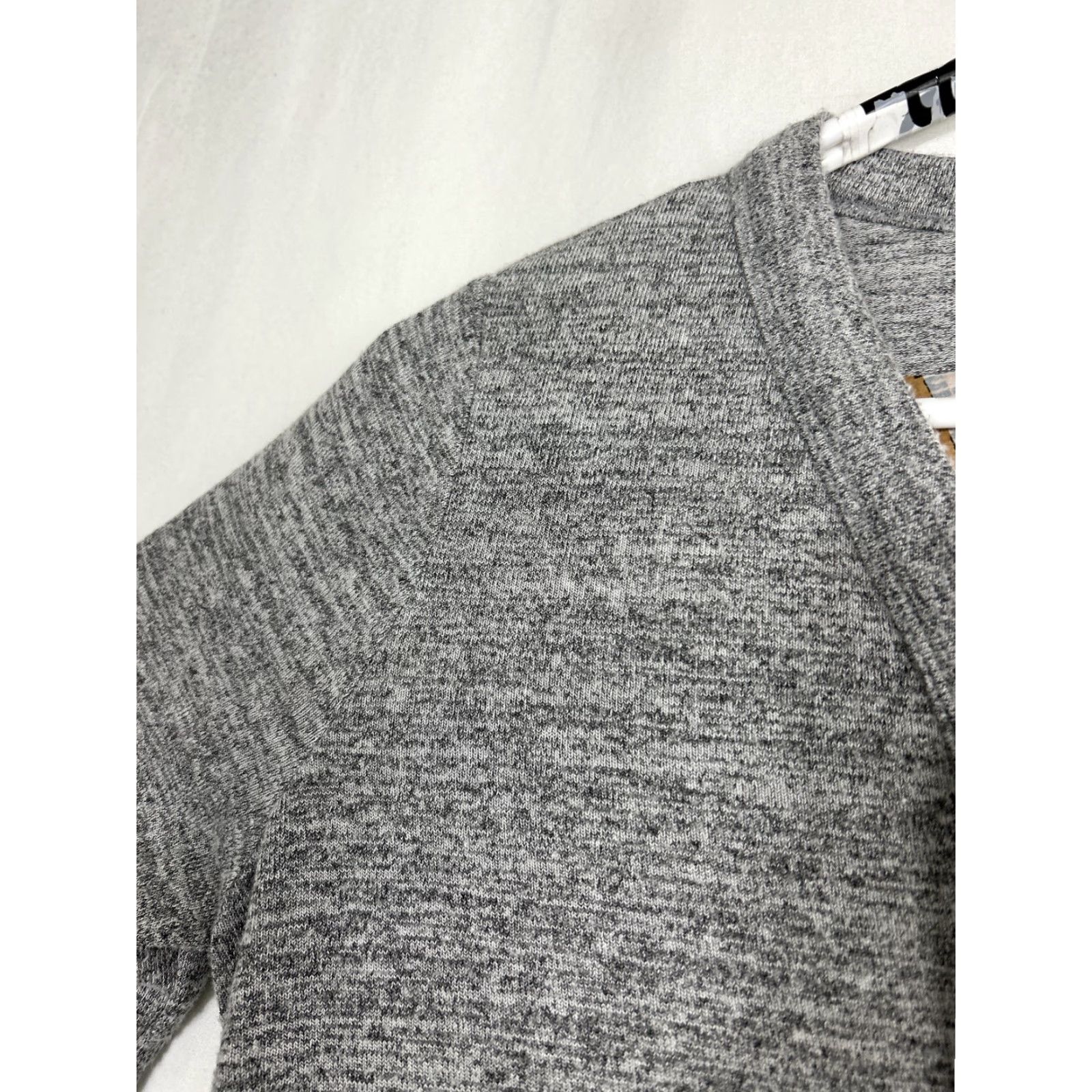 Banana Republic Banana Republic Womens M Henley Tie T-Shirt Gray Oversized Polyester Blend Shirts Mens Girls Womens Size M / US 6-8 / IT 42-44 - 6 Thumbnail