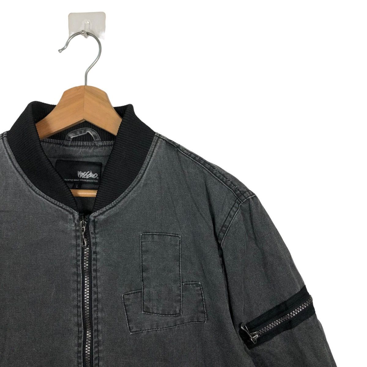 Japanese Brand VINTAGE RIOT RIOT BOMBER JACKET MILITARY MOSSIMO Size US L / EU 52-54 / 3 - 5 Thumbnail
