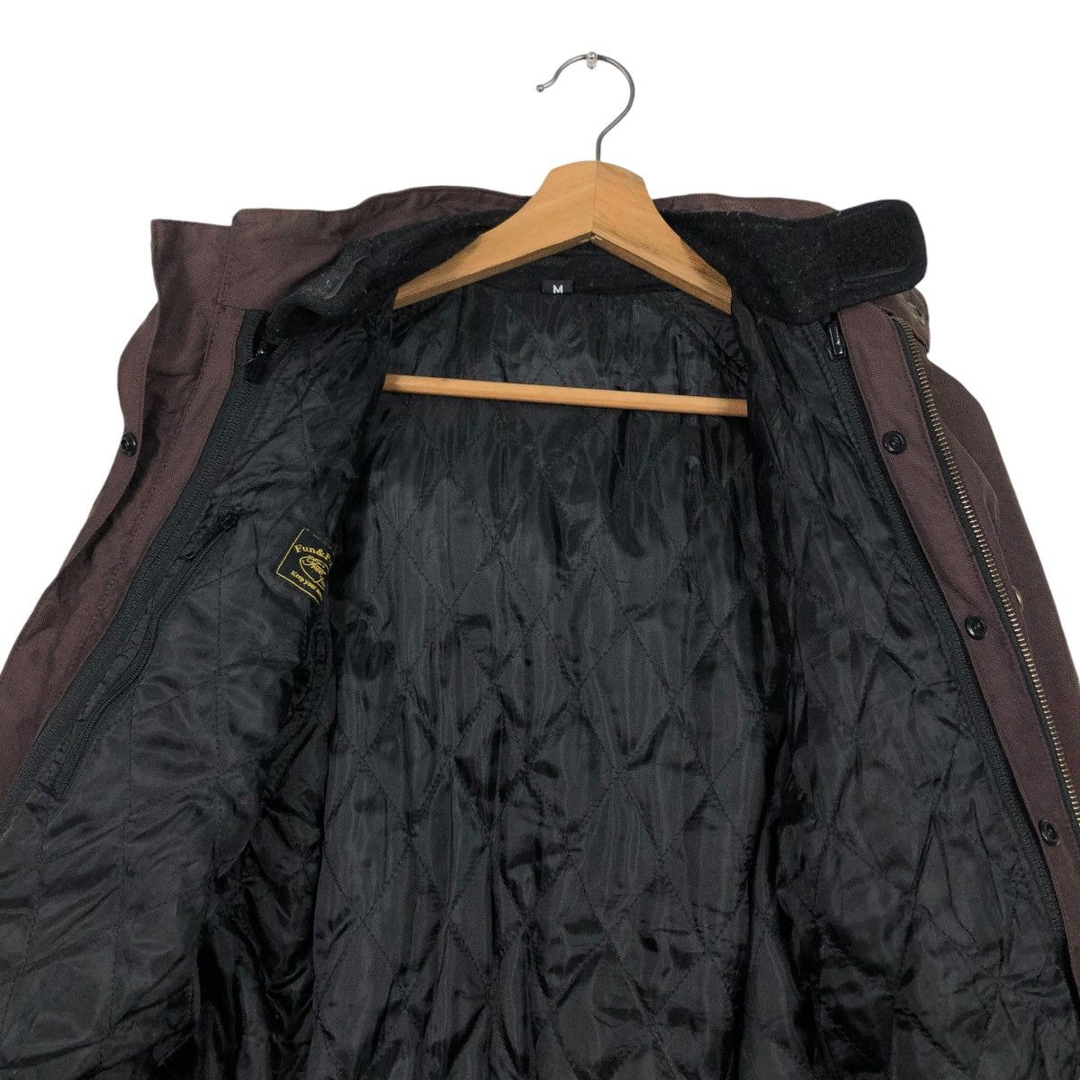 Vintage 🔥VINTAGE BIKER BOMBER JACKET FUN & FUNCTION FUR HOODIE Size US M / EU 48-50 / 2 - 18 Thumbnail