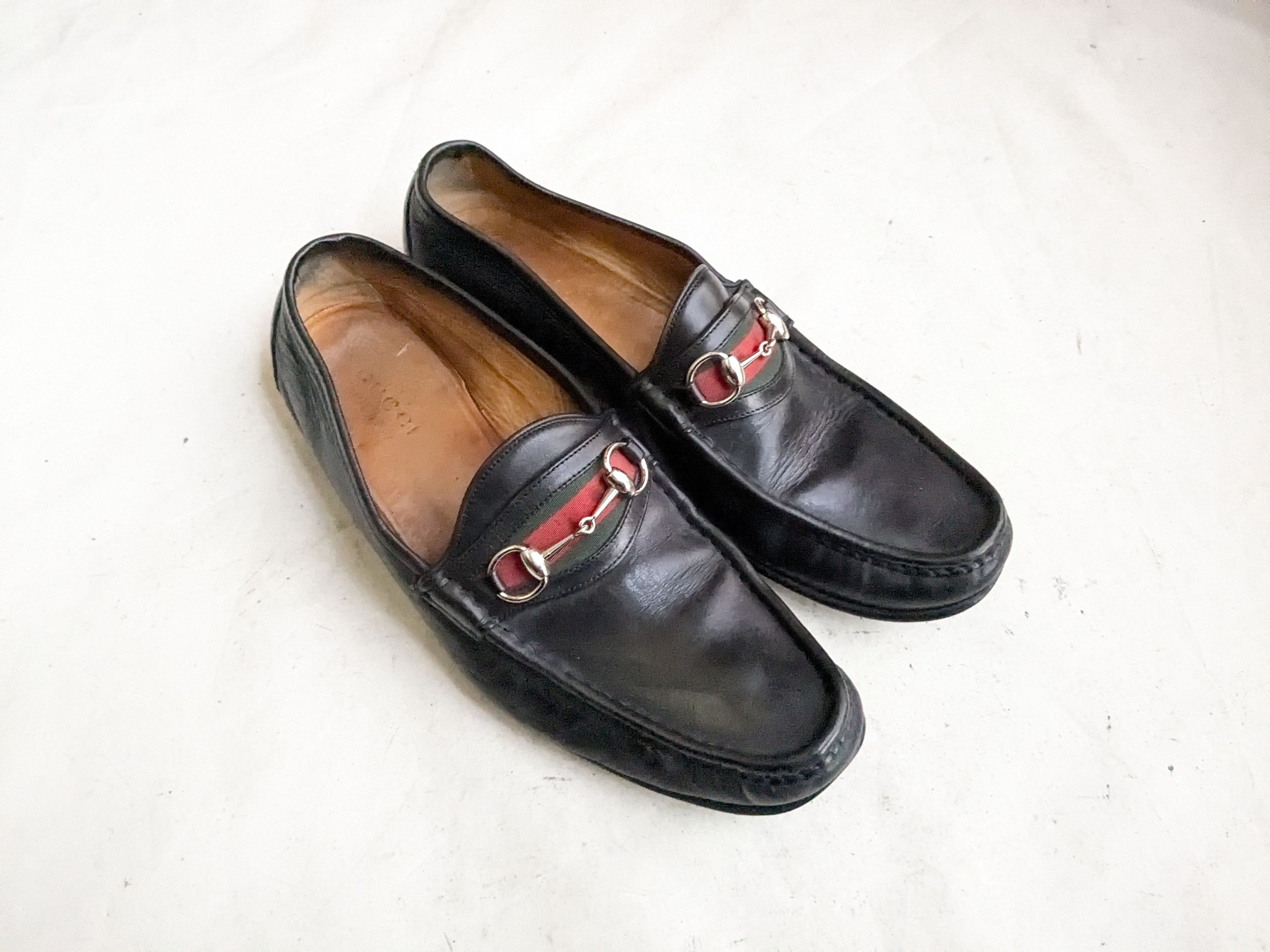 Gucci Gucci Horsebit Loafers Black Leather 11.5 D Size US 11.5 / EU 44-45 - 1 Thumbnail