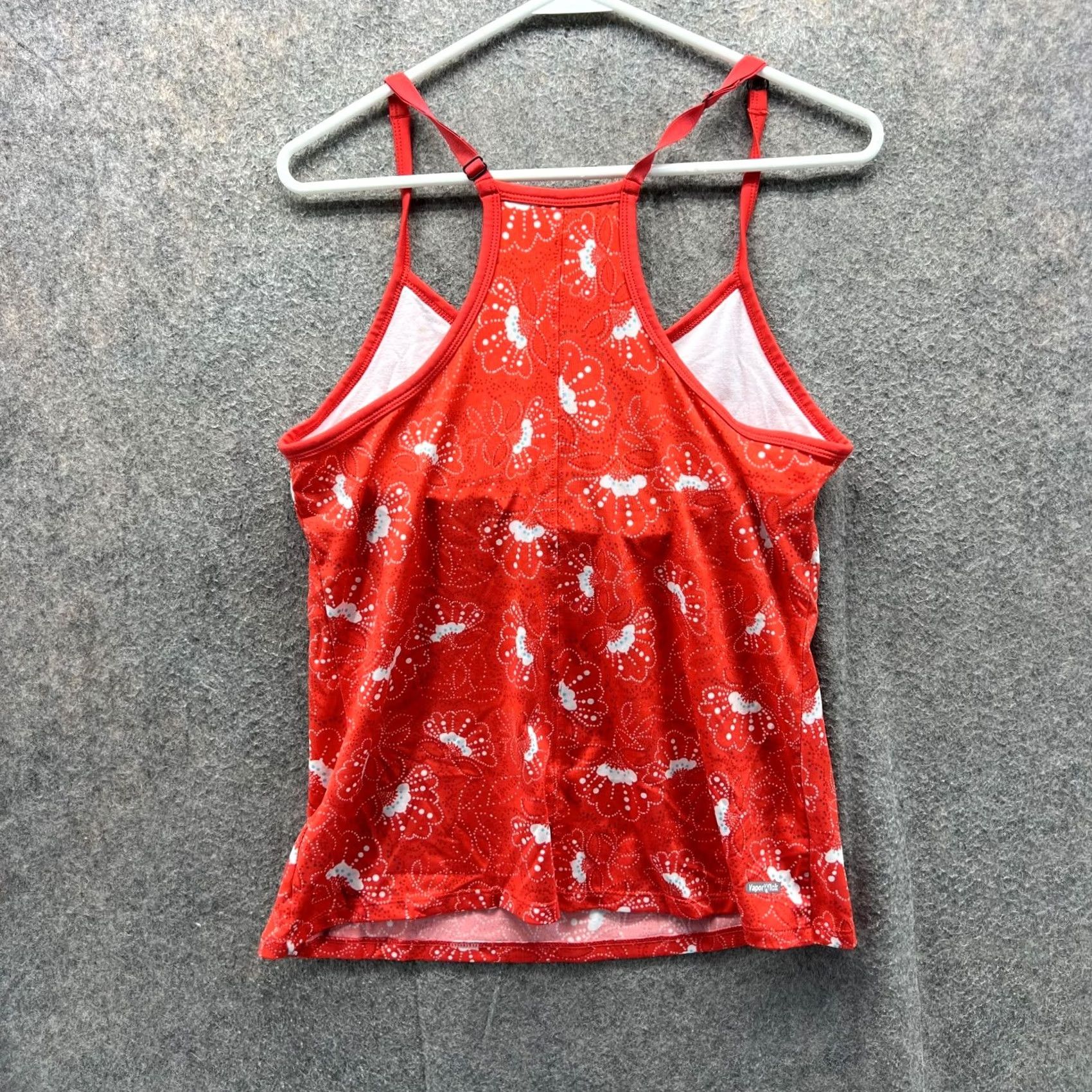 The North Face The North Face Blouse Womens L Orange Sleeveless Floral AOP Knit Polyester Shirt Casual Travel Spring Summer Mens Womens Girls Size L / US 10 / IT 46 - 6 Thumbnail