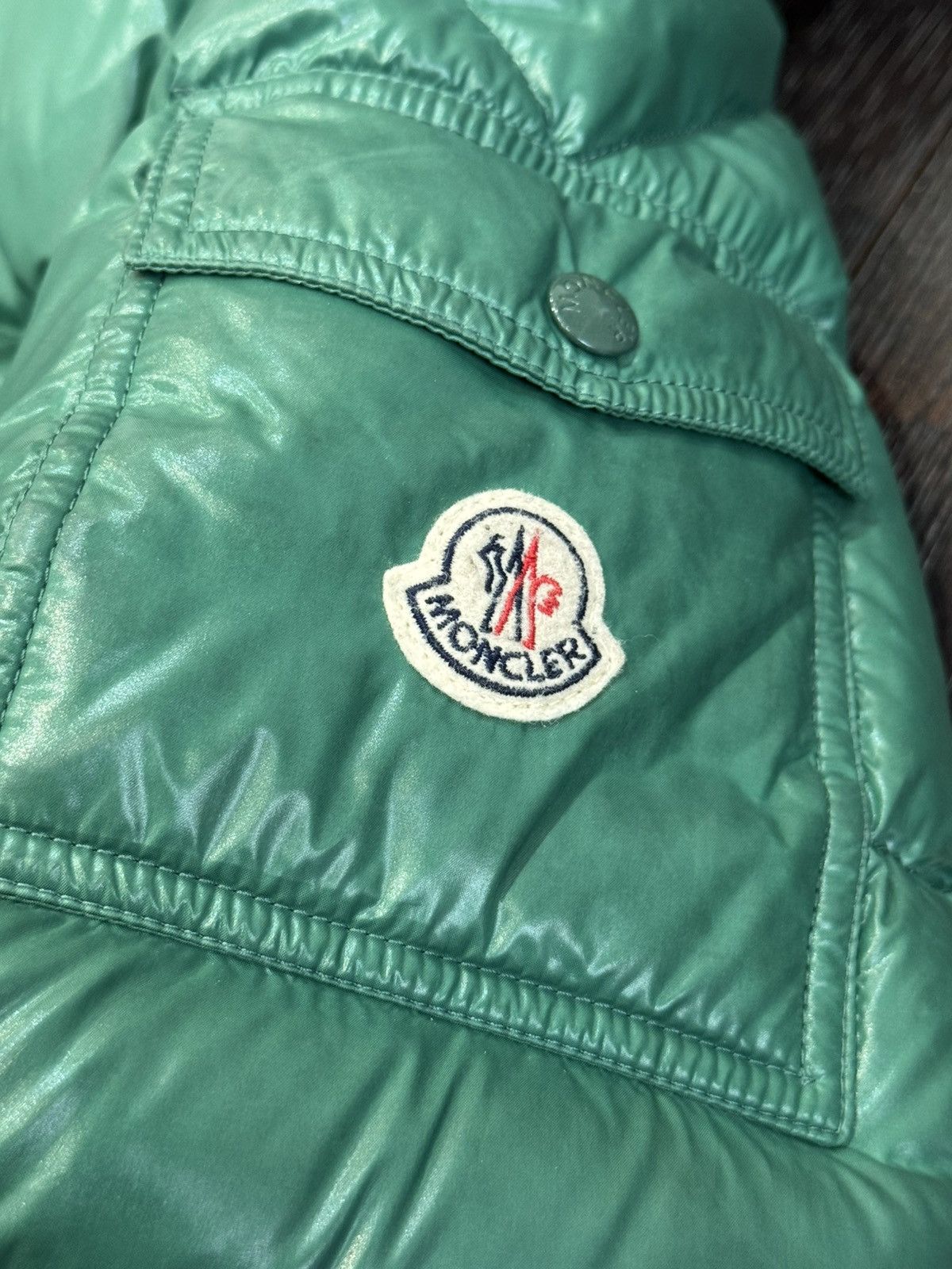 Moncler Moncler Maya Green (Size 3 / L) Size US L / EU 52-54 / 3 - 4 Thumbnail