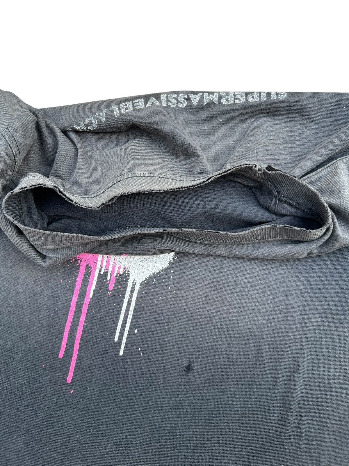 Vintage Vintage Muse Supermassive Distressed Sunfaded Black Tee Size US L / EU 52-54 / 3 - 7 Thumbnail