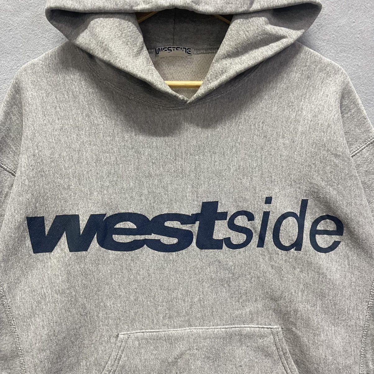 Vintage Late 2000s Westside Logo Hoodie – Heather Grey Size US XL / EU 56 / 4 - 4 Thumbnail