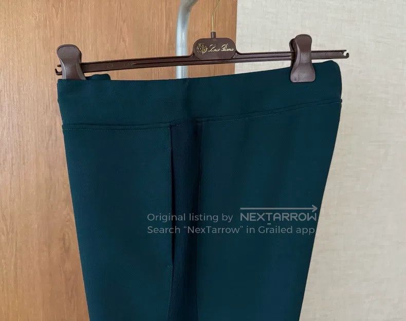 Loro Piana LORO PIANA Spring/autumn men's knit trousers 98% wool Size US 36 / EU 52 - 3 Thumbnail