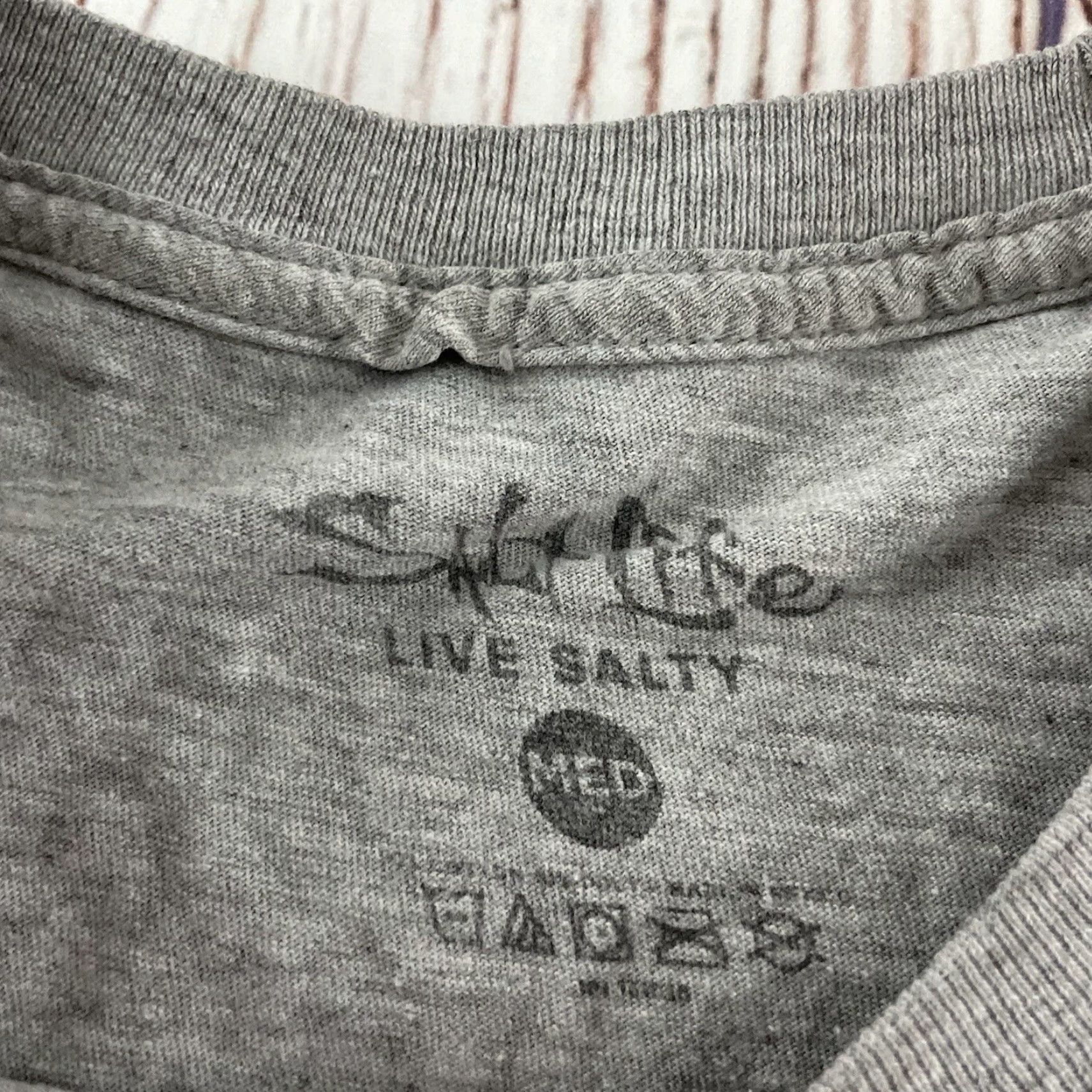 Vintage Salt Life Hook Line & Sinker Short Sleeve T Shirt Men M Gray Shirt Mens Salt Life Hook Line & Sinker Short Sleeve T Shirt Gray M Size US M / EU 48-50 / 2 - 3 Thumbnail