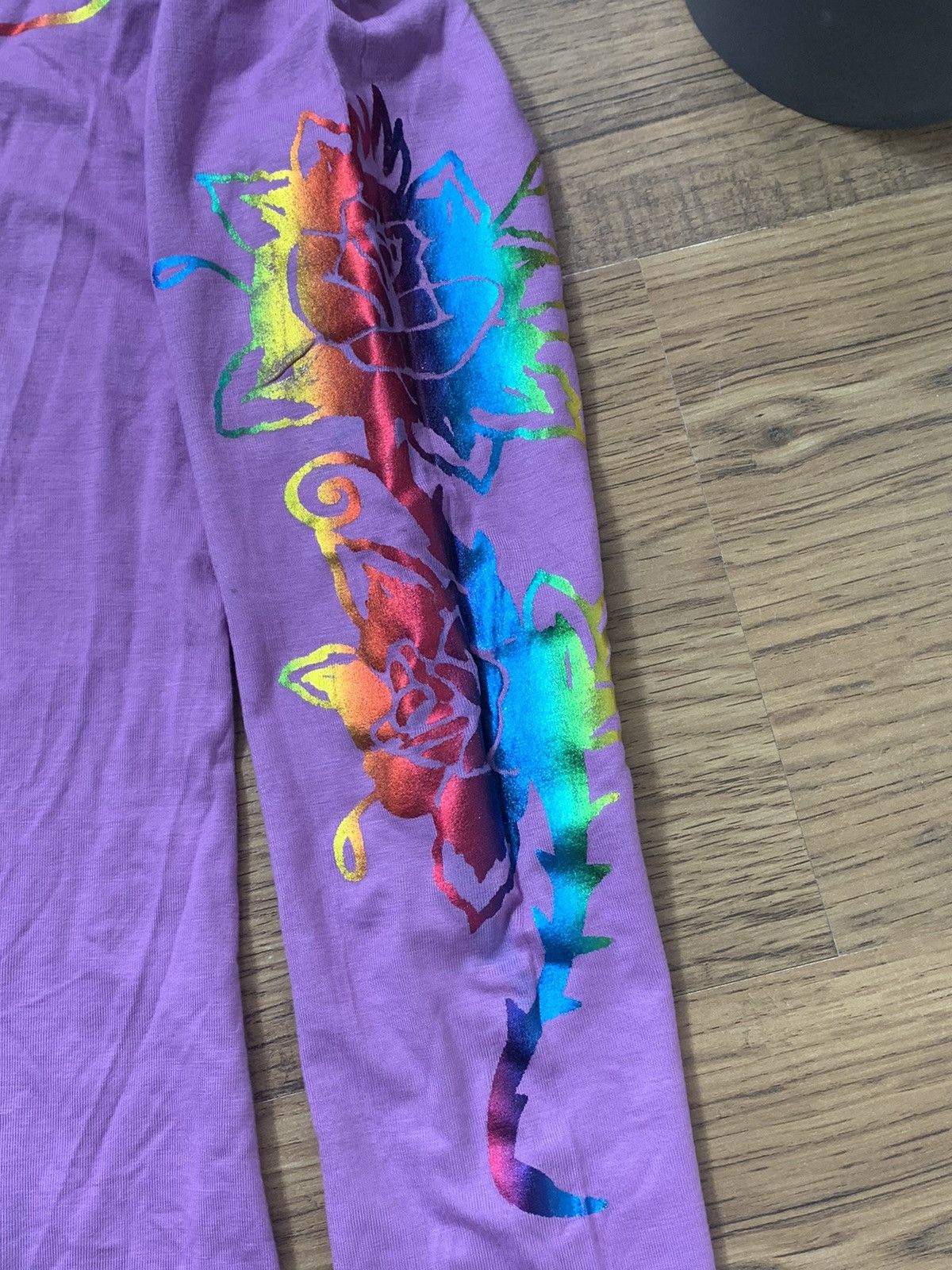 Christian Audigier VINTAGE ED HARDY BY CHRISTIAN AUDIGIER LGBT STYLE LONGSLEEVE Size L / US 10 / IT 46 - 10 Thumbnail