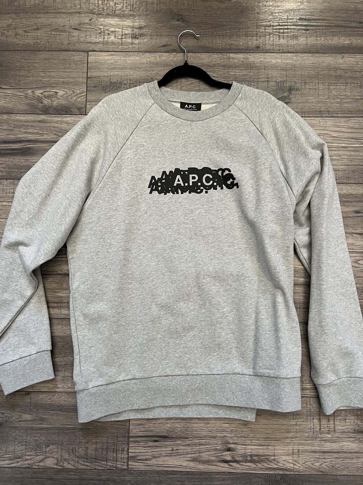 A.P.C. A.P.C logo sweatshirt Size US XL / EU 56 / 4 - 1 Thumbnail