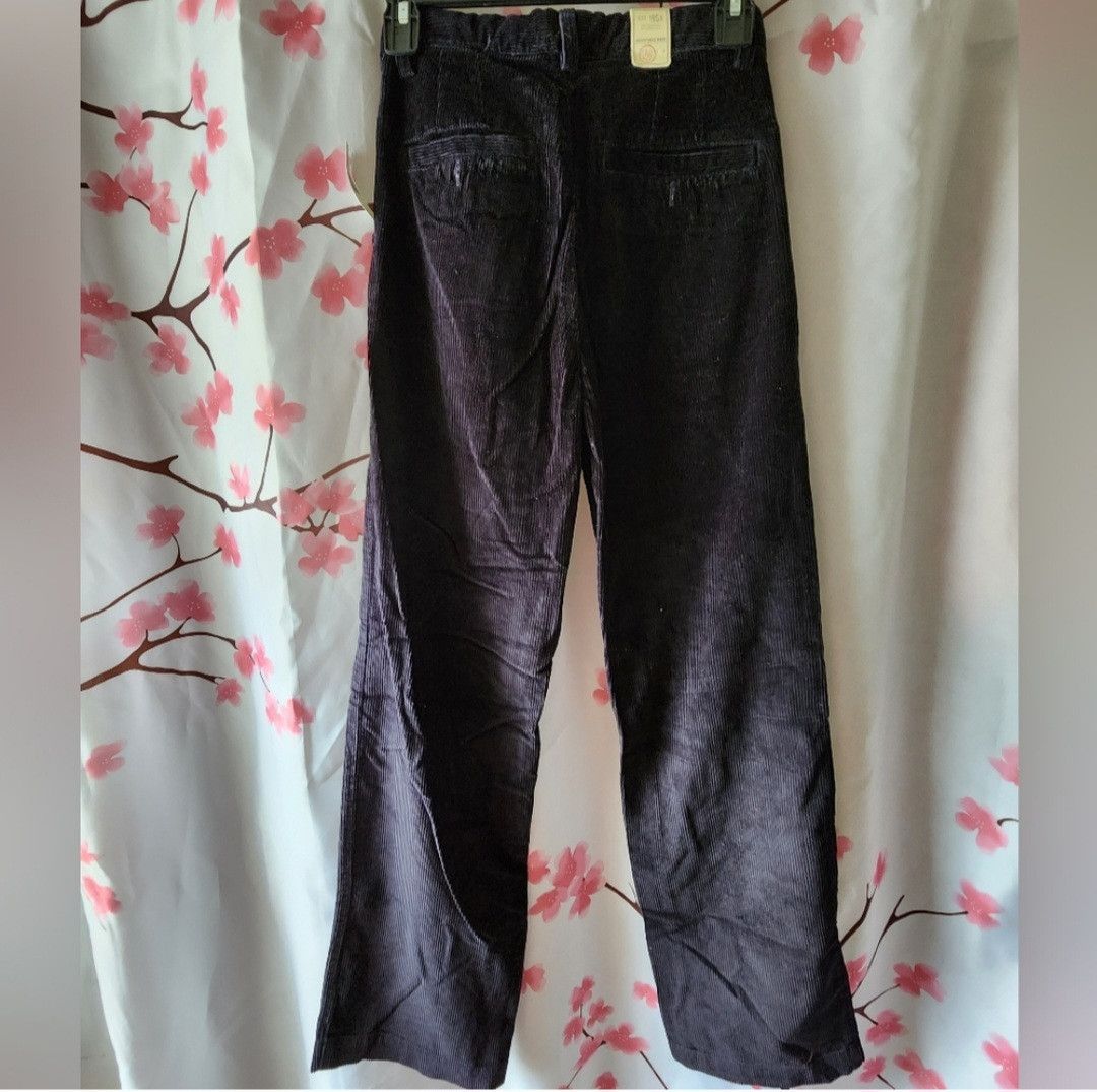 Gap NWT GAP Boy's Carpenter Black Corduroy Pants Size 16 Regular Size US 26 / EU 42 - 2 Thumbnail