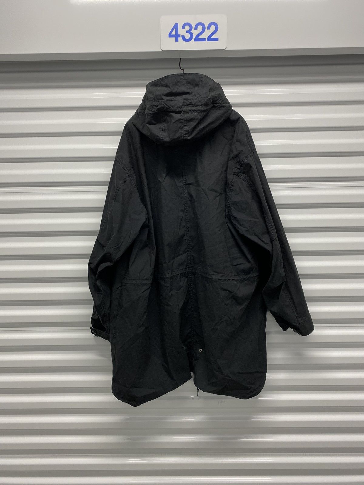 Stussy Stussy Nyco Fishtail Parka 'Black' - Medium Size US M / EU 48-50 / 2 - 14 Thumbnail