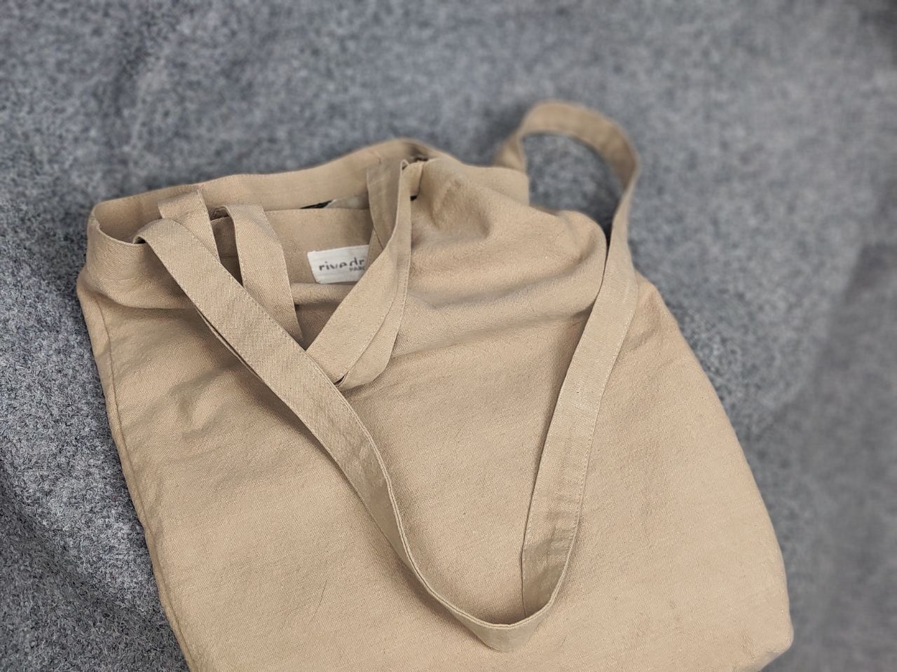 Other Rive Droite Paris Design Double sided Cotton Beige tote Bag Size ONE SIZE - 18 Thumbnail