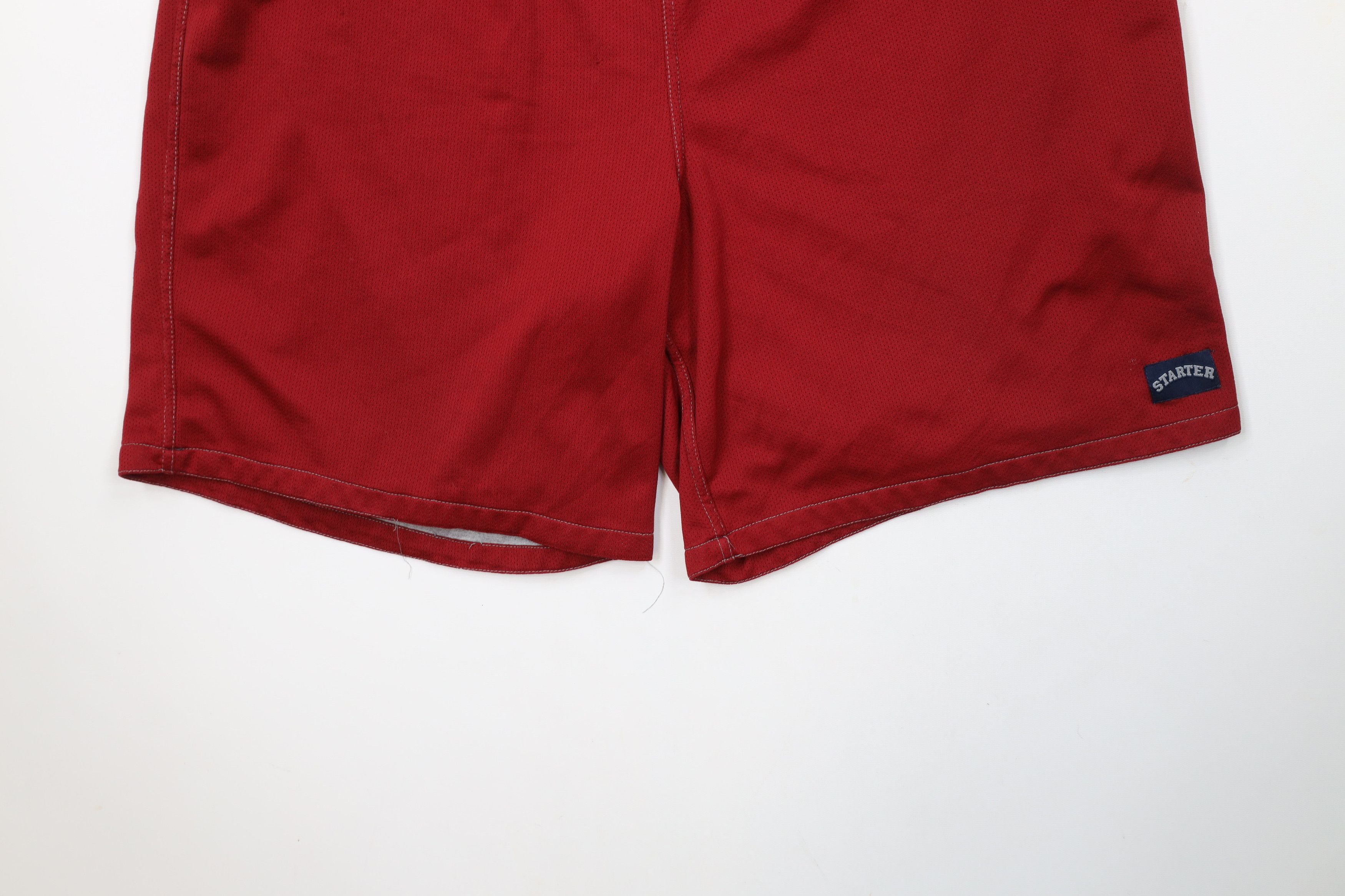 Starter × Vintage Vintage 90s Starter Box Logo Above Knee Reversible Shorts Size US 34 / EU 50 - 4 Thumbnail