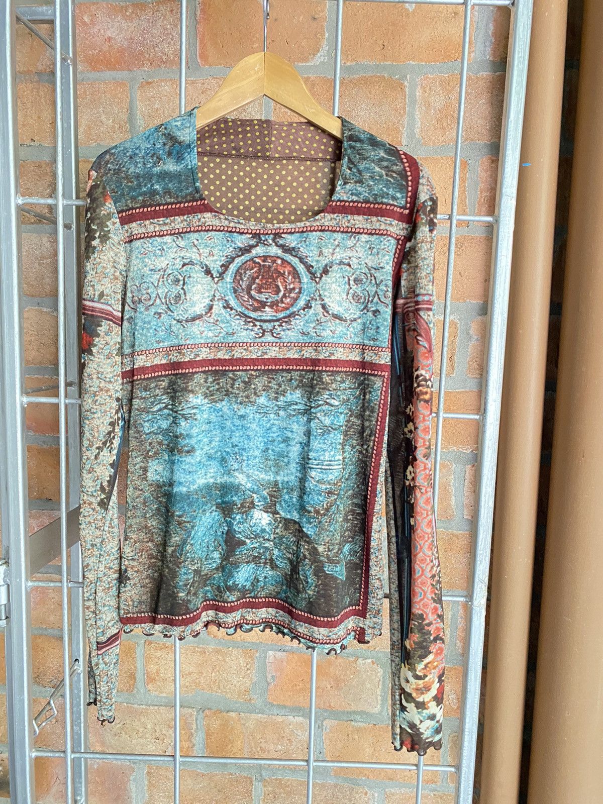 Designer × Japanese Brand Y2K mesh blouse top Size ONE SIZE - 16 Thumbnail
