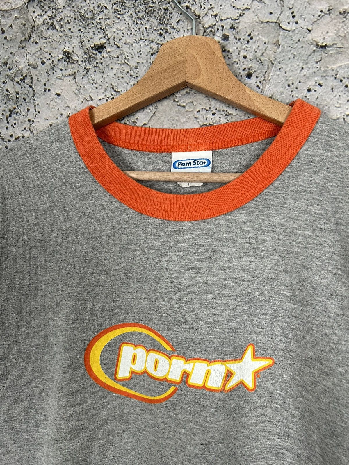 Hook-Ups Vintage Pornstar Ultra Rare Logo Tee Skategang 90s USA Size US L / EU 52-54 / 3 - 3 Thumbnail