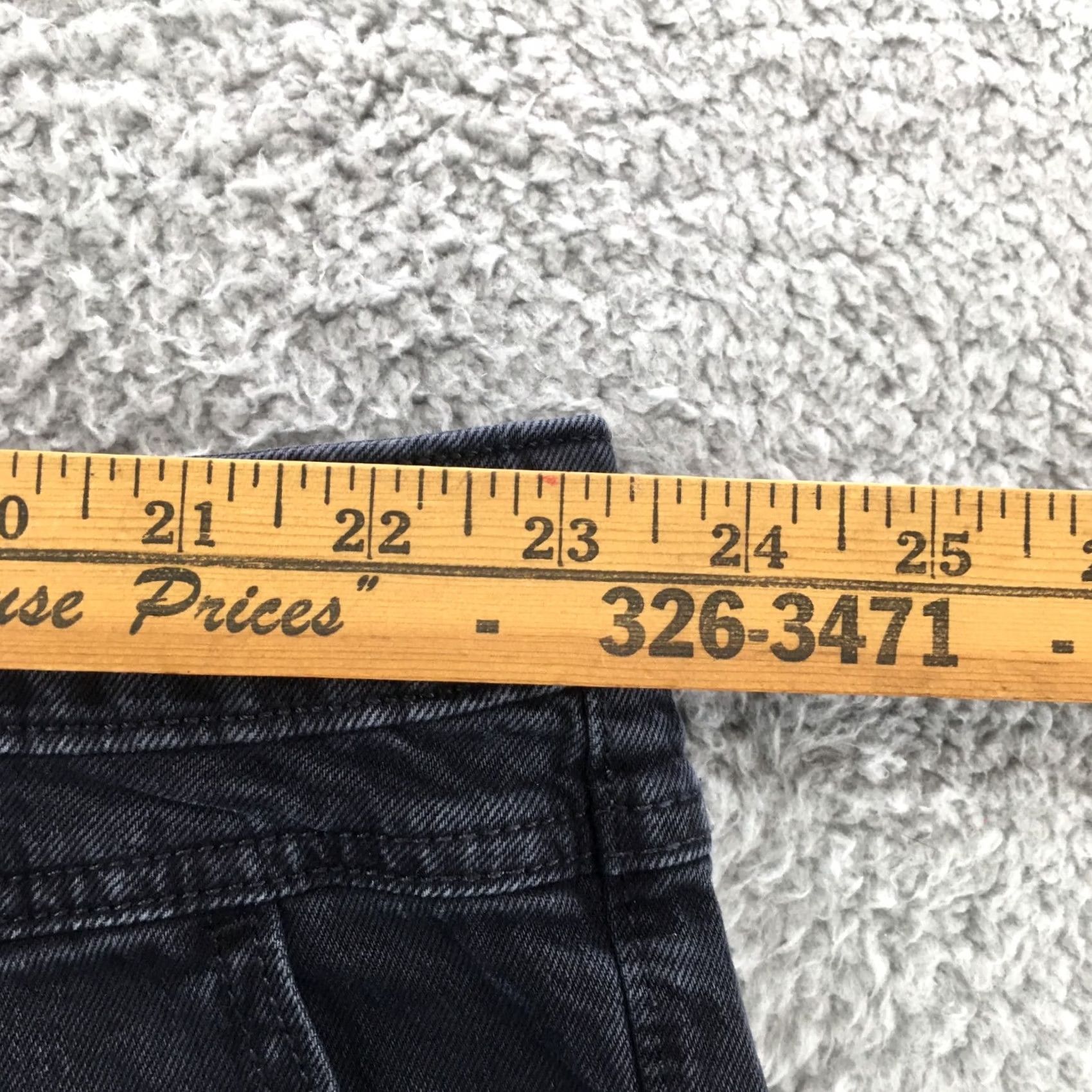 Vintage Universal Thread A Line Shorts Womens 24W Black Zip Fly NEW Size 42" / US 20 - 4 Thumbnail