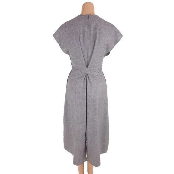 Loewe Loewe Draped Dress Size 32 XXS 00 Gray Wool $1850 Size XXS / US 00 / IT 34 - 10 Thumbnail