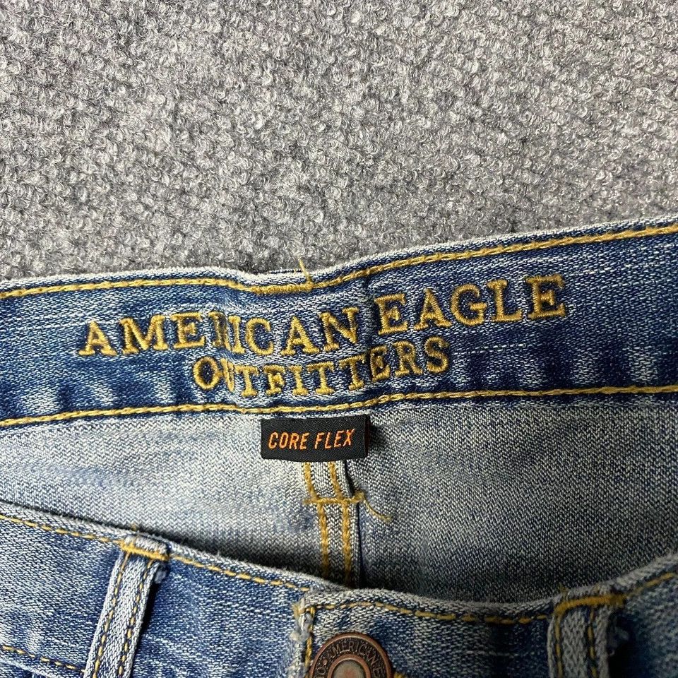 American Eagle Outfitters American Eagle Jeans Men's 30x32 Slim Straight Double Knee Size US 30 / EU 46 - 7 Thumbnail