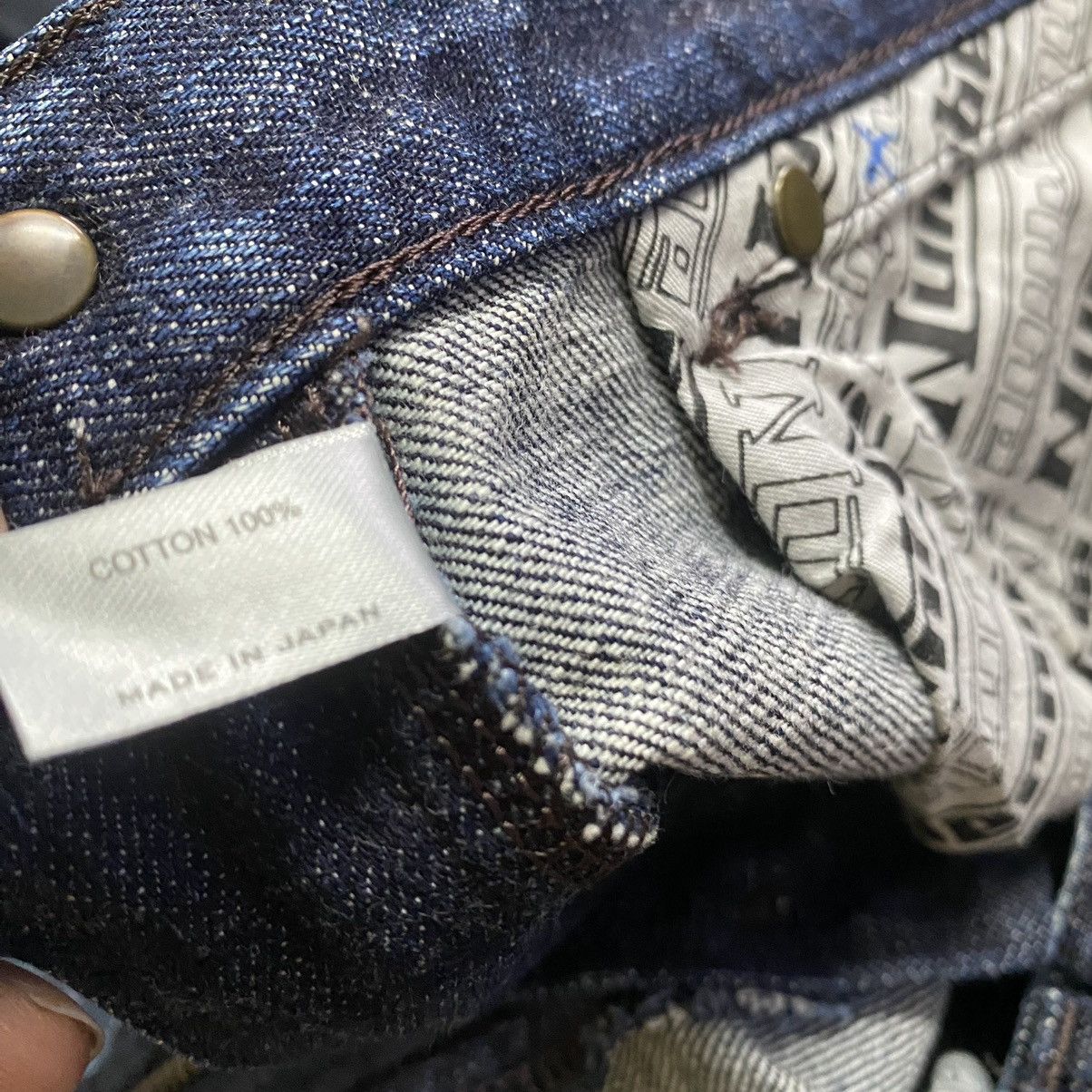 Number (N)ine AW02 Number Nine Denim Jeans 'Nowhere Man' Size US 30 / EU 46 - 19 Thumbnail