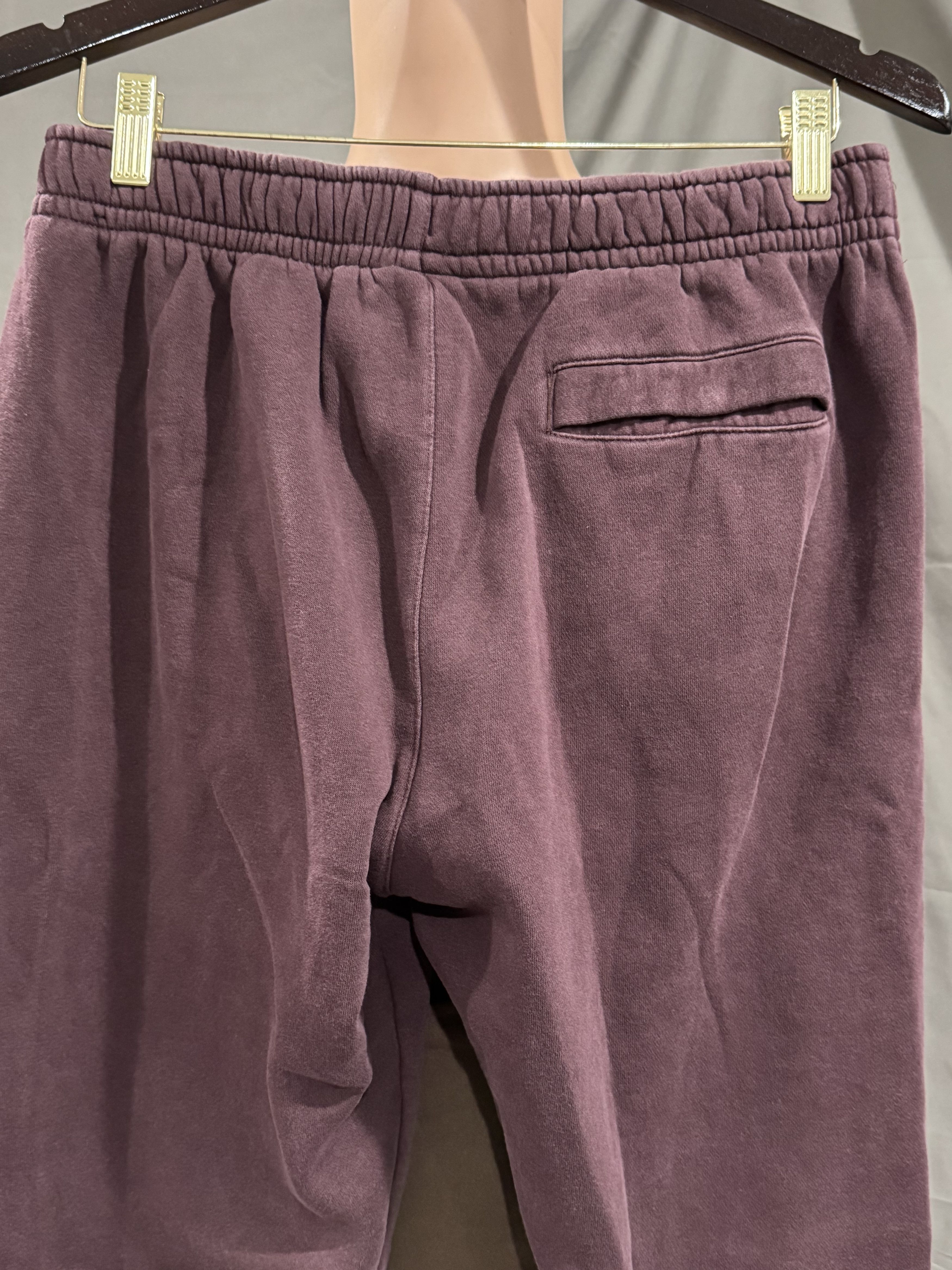 Nike Nike Fleece Jogger Sweatpant Maroon Size Medium Size US 32 / EU 48 - 8 Thumbnail