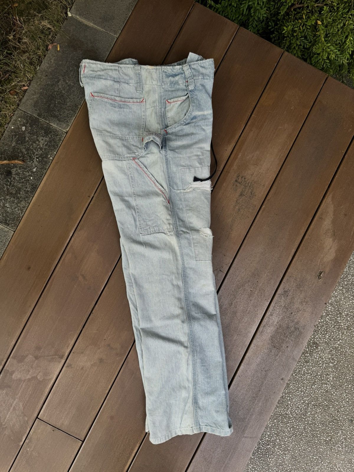 Japanese Brand CUBE SUGAR CARPENTER PANTS Size US 32 / EU 48 - 5 Thumbnail