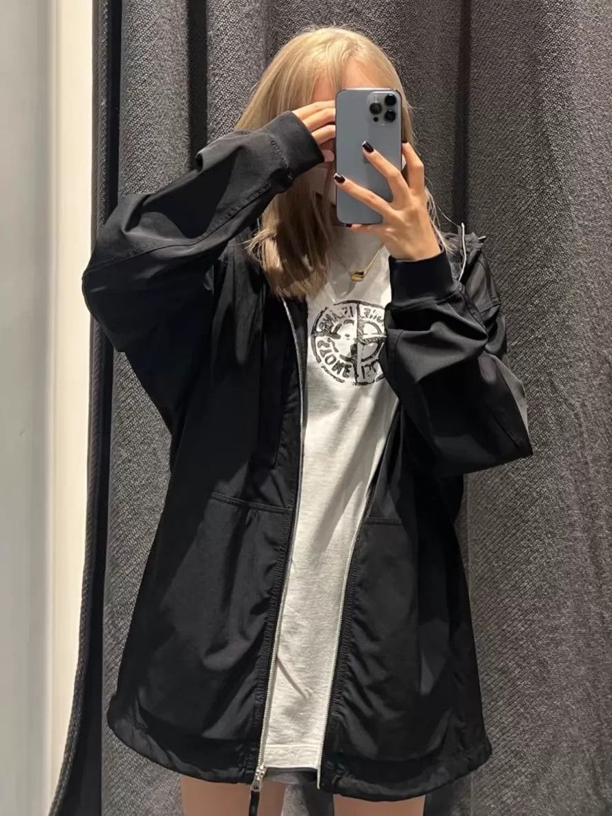 Stone Island Stone Island 23FW Stretch Twill Nylon Black XL Jacket Size XL / US 12-14 / IT 48-50 - 8 Thumbnail