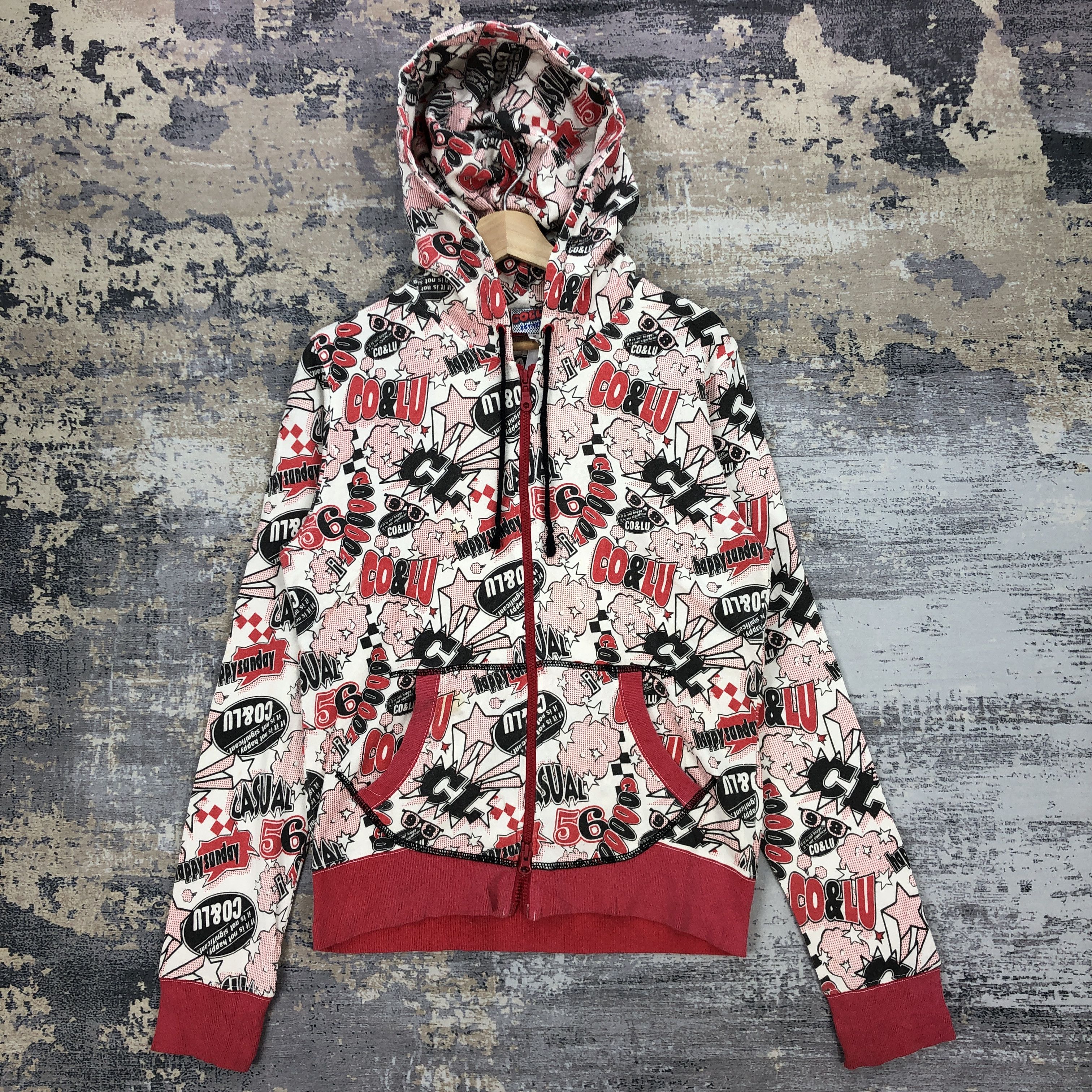Japanese Brand × Vintage Vintage Y2K Co&Lu Hoodie Sweater Japanese Zipper Sweatshirt Size US M / EU 48-50 / 2 - 3 Thumbnail