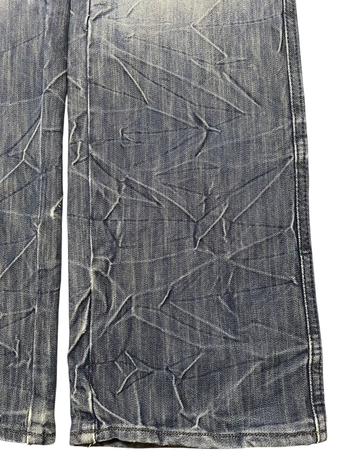 14th Addiction Vintage Japanese Brand Blue Wash Thunder Style Loose Jeans Size US 32 / EU 48 - 8 Thumbnail