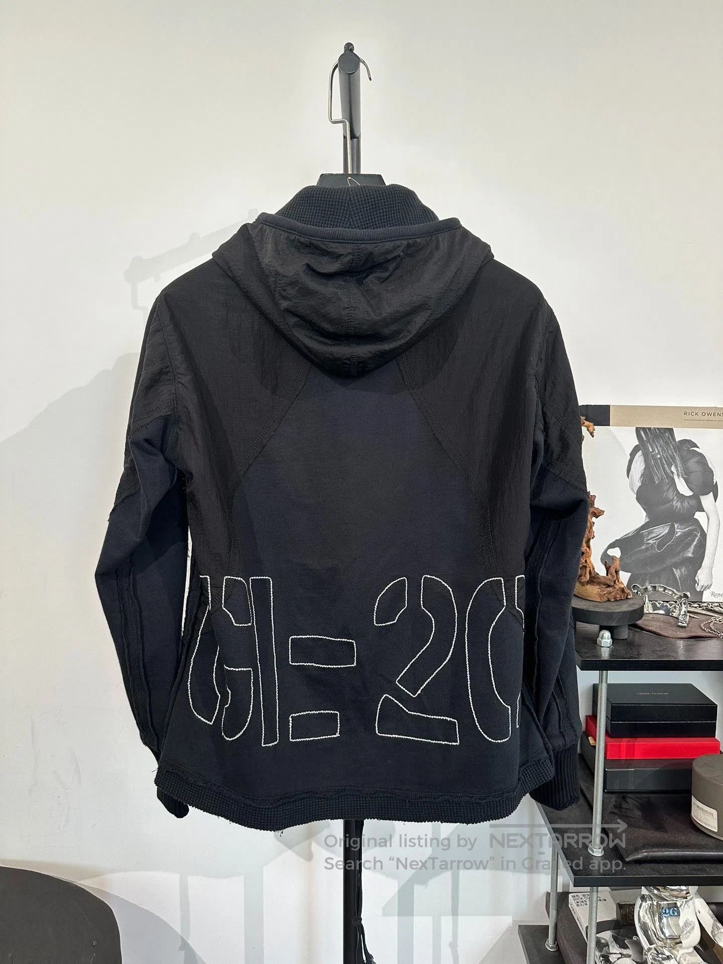 Greg Lauren Greg Lauren Patchwork Hooded Sweatshirt Jacket. Size US M / EU 48-50 / 2 - 2 Thumbnail