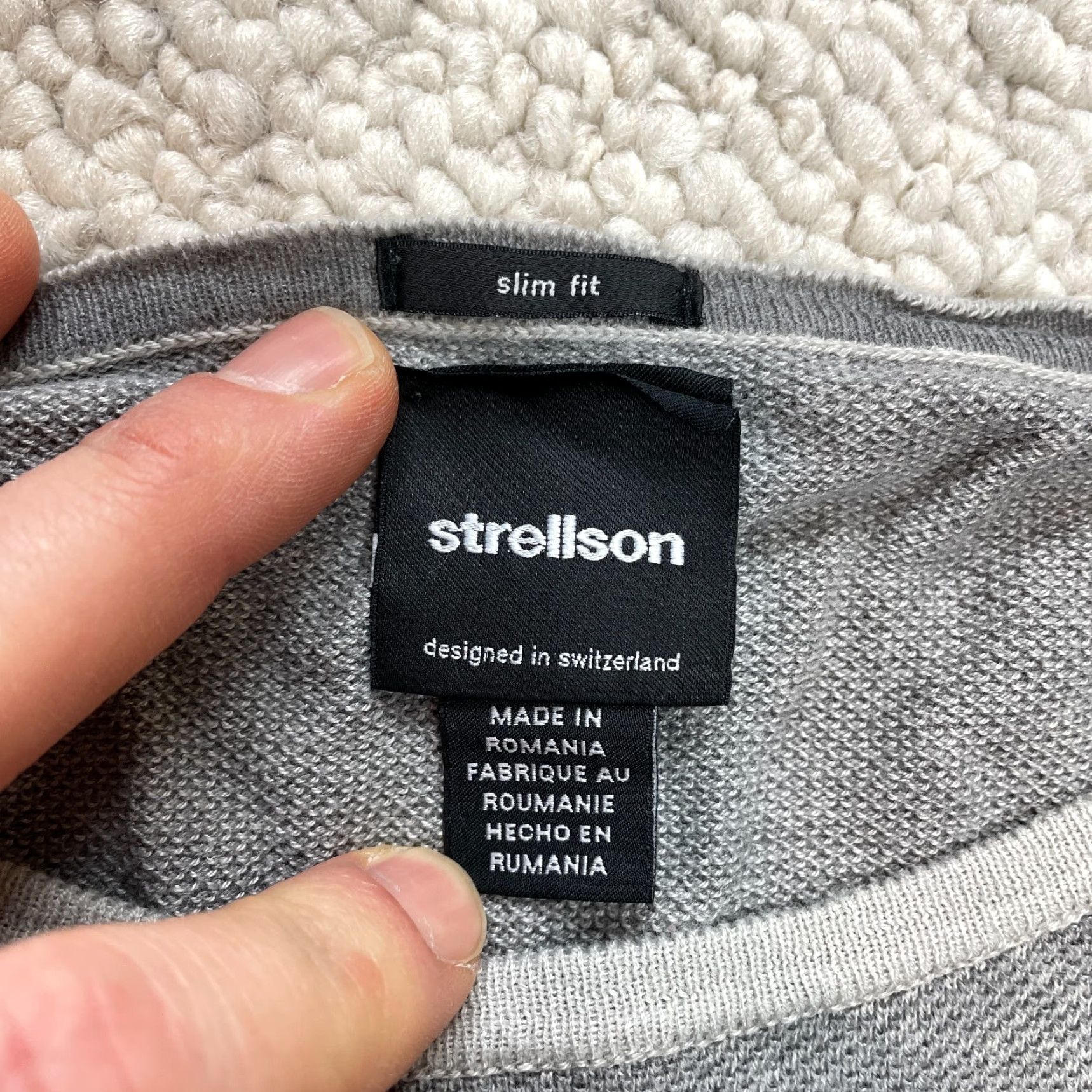 Vince Vince Strellson Shirt Gray Long Sleeve Mens Large Slim Fit Casual Pullover R Top Size US L / EU 52-54 / 3 - 3 Thumbnail