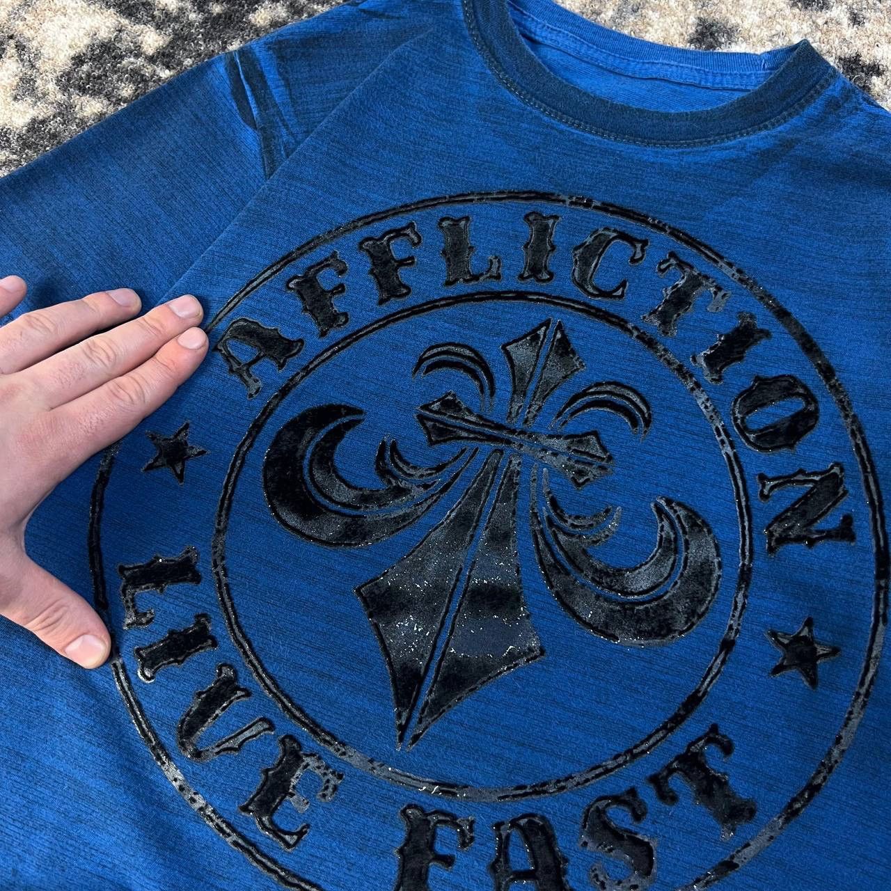 Affliction Affliction Vintage Y2K Big Logo Japanese T-Shirt 1TS101 Size US S / EU 44-46 / 1 - 3 Thumbnail