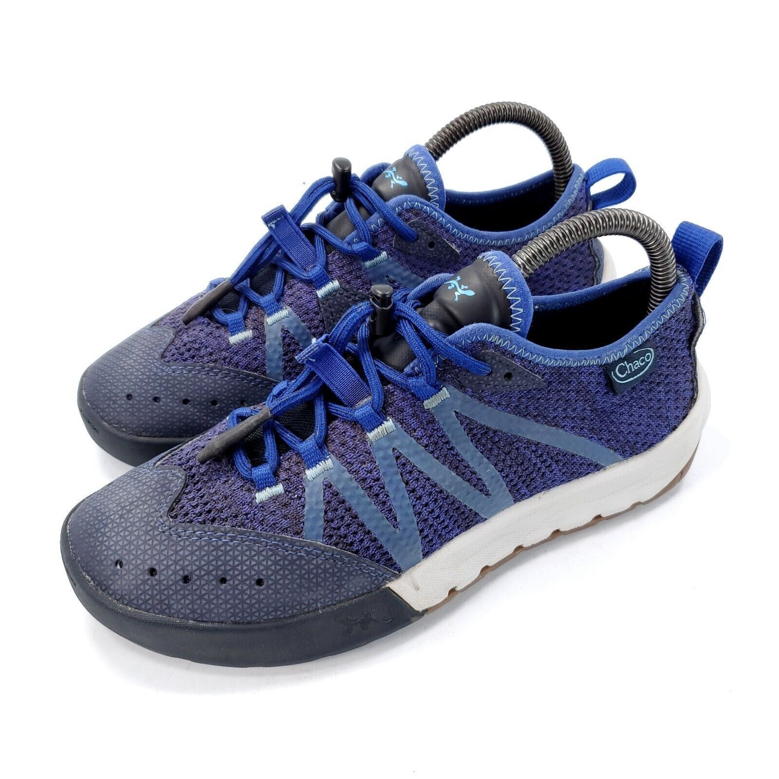 Chaco Chaco Athletic Drawstring Shoe Women Size 7 Blue White Brown Size US 7 / IT 37 - 1 Thumbnail