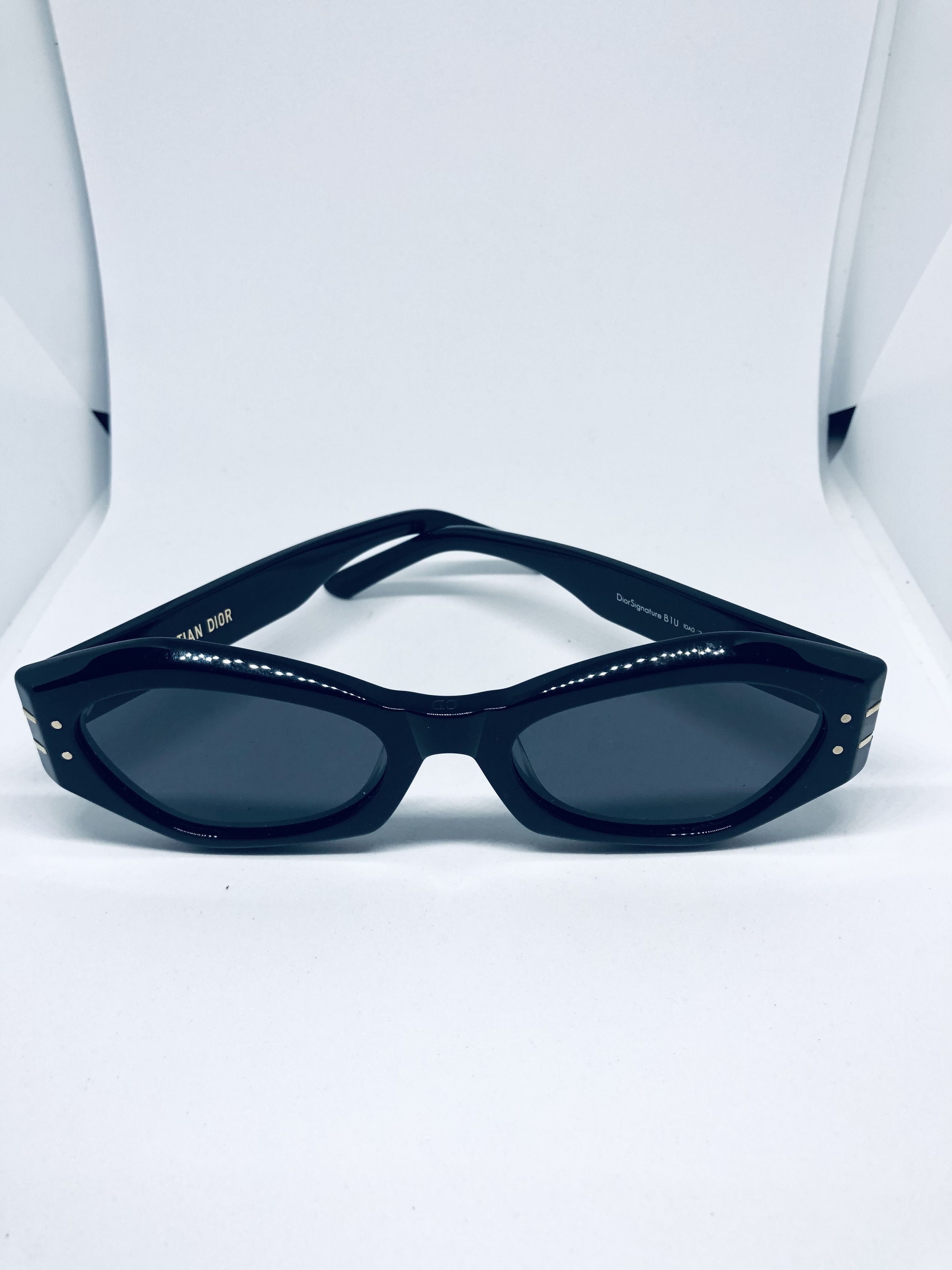 Dior Dior Signature B1U Black/Grey Butterfly Frame Women's Size ONE SIZE - 3 Thumbnail