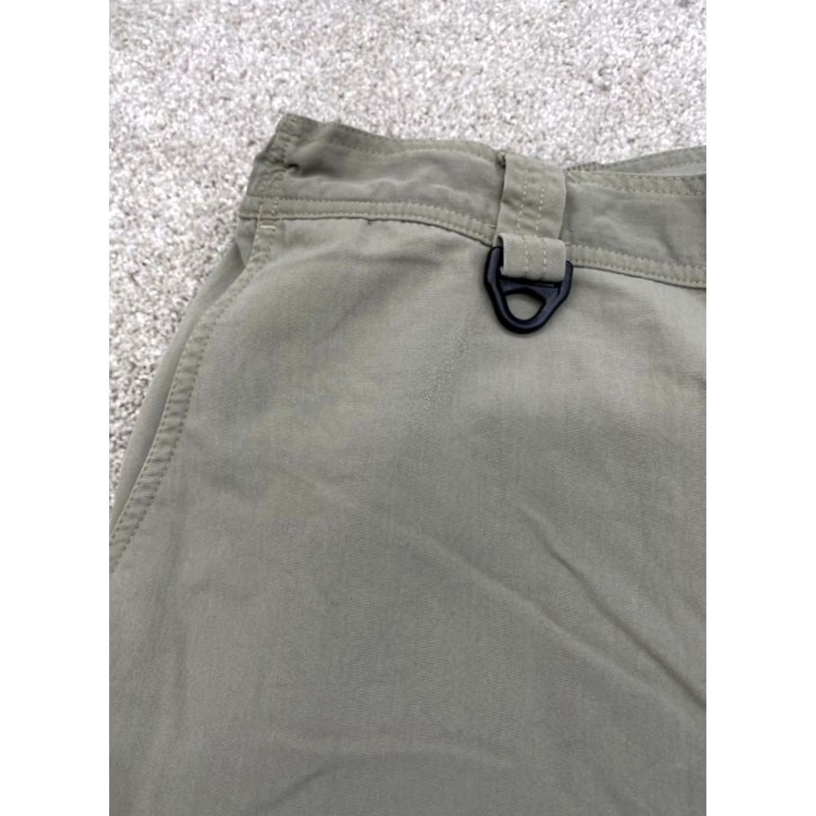 Olive Columbia GRT Cargo Shorts Men Large 32 Olive Green Pockets Outdoor Work 6153 Size US 33 - 2 Thumbnail