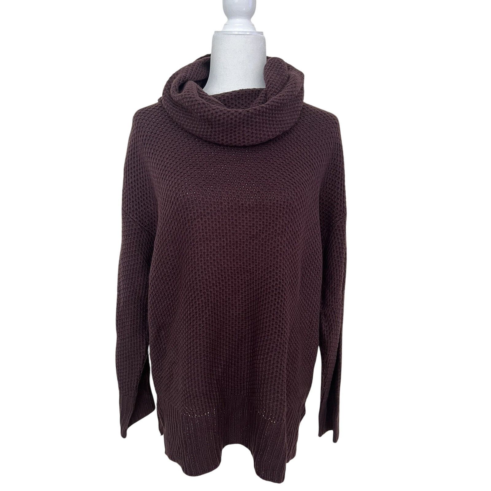 Sanctuary Sanctuary women burgundy sweater knitted warm Women A003024 Size ONE SIZE - 2 Thumbnail