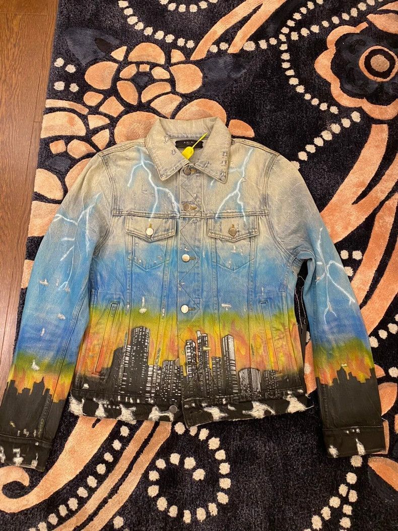 Amiri Amiri classic extinct Guidola three-headed dragon jacket-25 Size US M / EU 48-50 / 2 - 1 Thumbnail