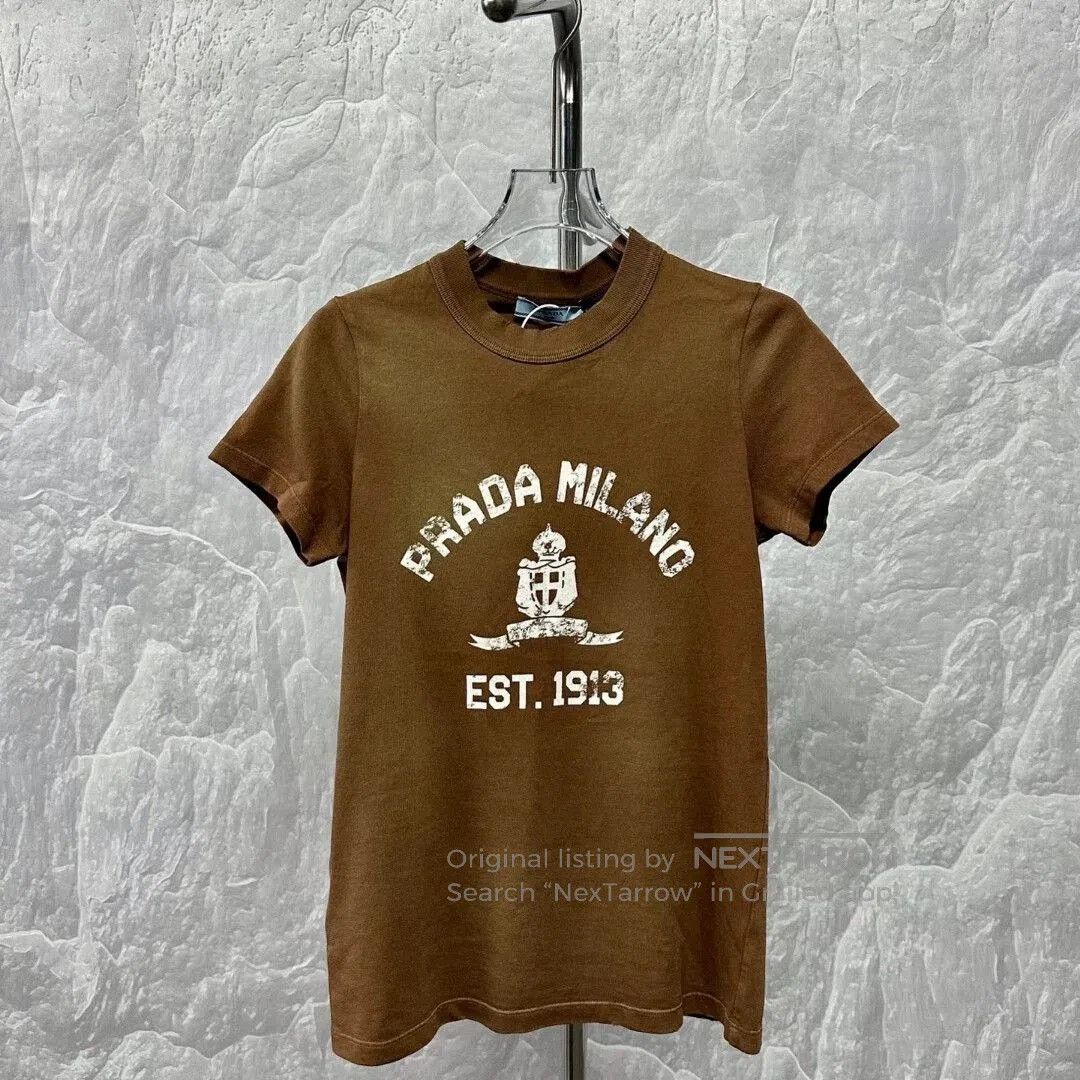 Prada prada vintage logo short sleeve t-shirt. Size XS / US 0-2 / IT 36-38 - 1 Thumbnail