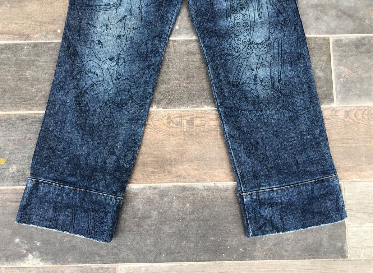 Issey Miyake × Japanese Brand × Tsumori Chisato 🔥Mega Rare🔥Tsumori Chisato Minimalist Runaway Jeans Size 29" - 4 Thumbnail