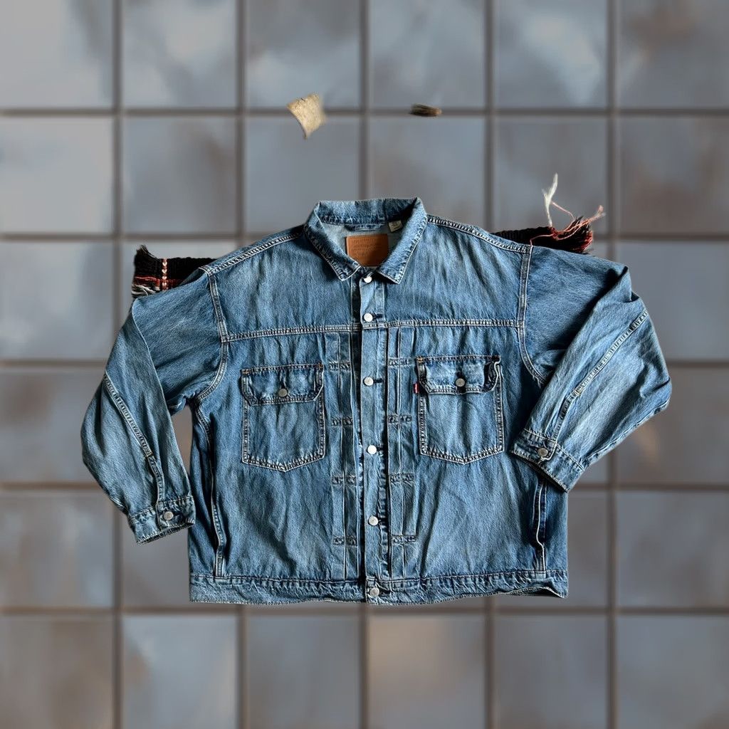 Levi's Levi’s Type 2 Jacket XL Trucker Regular Mens Blue Denim 58in Chest 58 in Oversized 2019 Premium BNWOT Size US XL / EU 56 / 4 - 1 Thumbnail