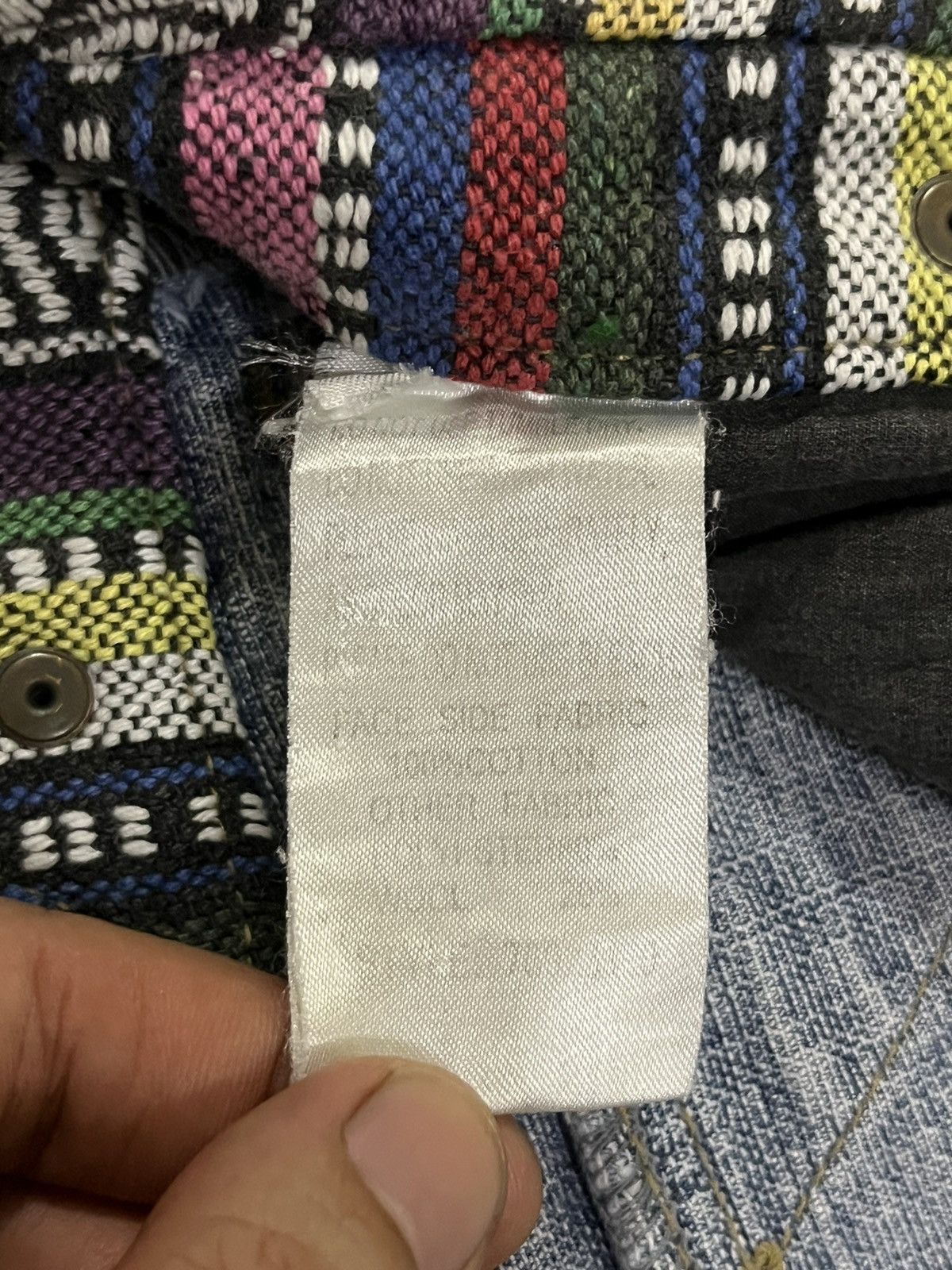 Other Crazy Y2K Japanese Brand Ripped Distressed Short Jeans Size US 32 / EU 48 - 13 Thumbnail