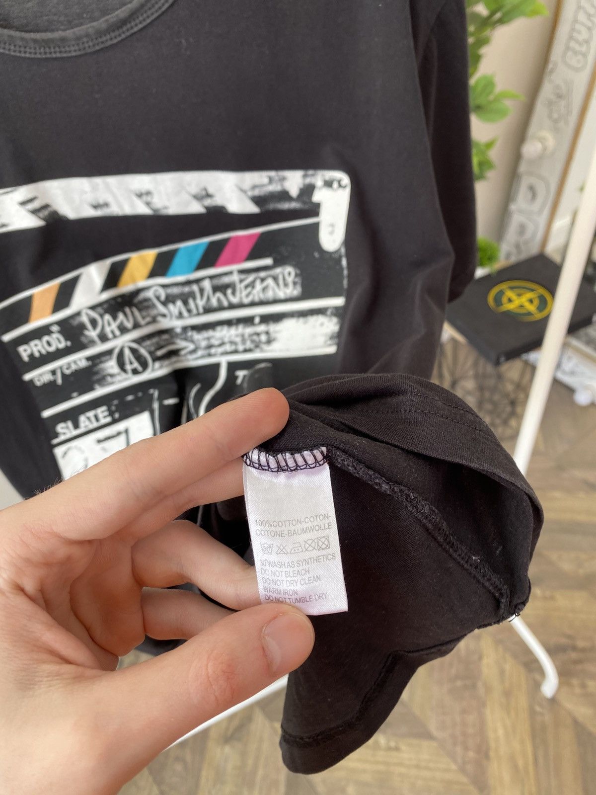 Designer × Paul Smith × Vintage Vintage Paul Smith Met groot logo tee Size US M / EU 48-50 / 2 - 9 Thumbnail