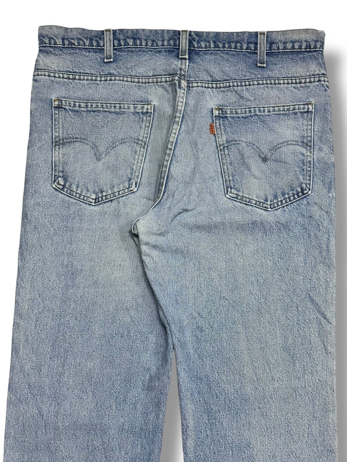 Levi's Levis 646 Vintage 70's Hidden Tag Orange Tab With Wide Flare Size US 35 - 6 Thumbnail