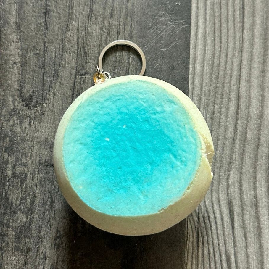 Other blue silly face squishy keychain Size ONE SIZE - 3 Thumbnail