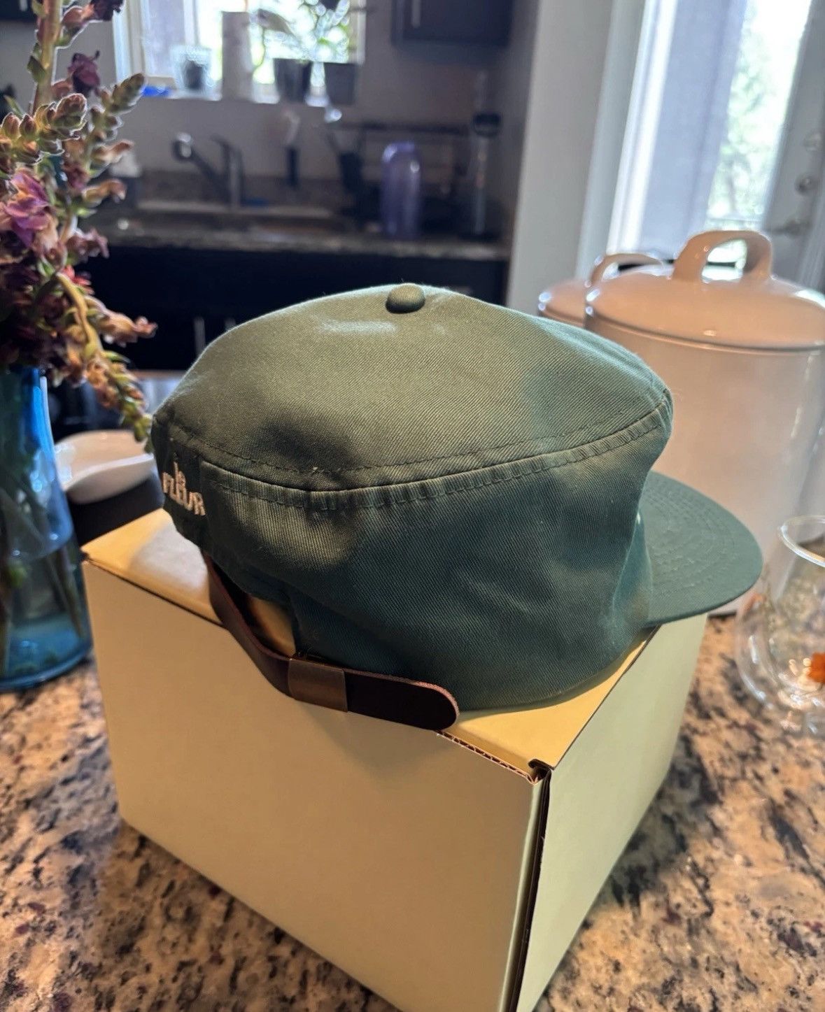 Golf Le FLEUR* Green Petalers Pillbox Hat